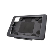 SYSTEM-S Stangenhalterung Klemme 360Grad Drehbar Abschliessbar Fuer iPad Mini 6 Schwarz