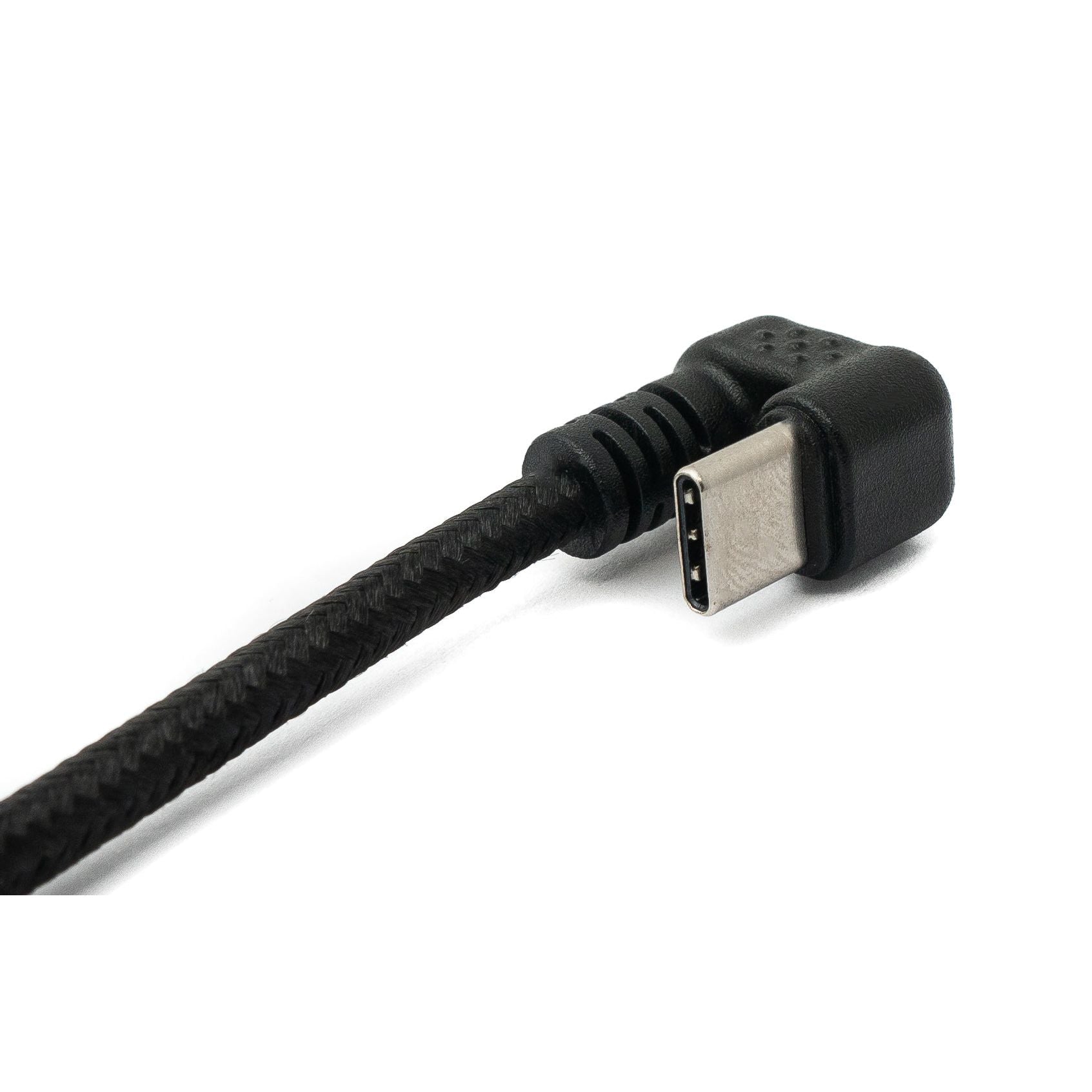 USB 3.1 Kabel Typ C Zu USB A 1,5 m Geflochten 180 Grad Winkel Schwarz Ideal Für Daten Und Laden