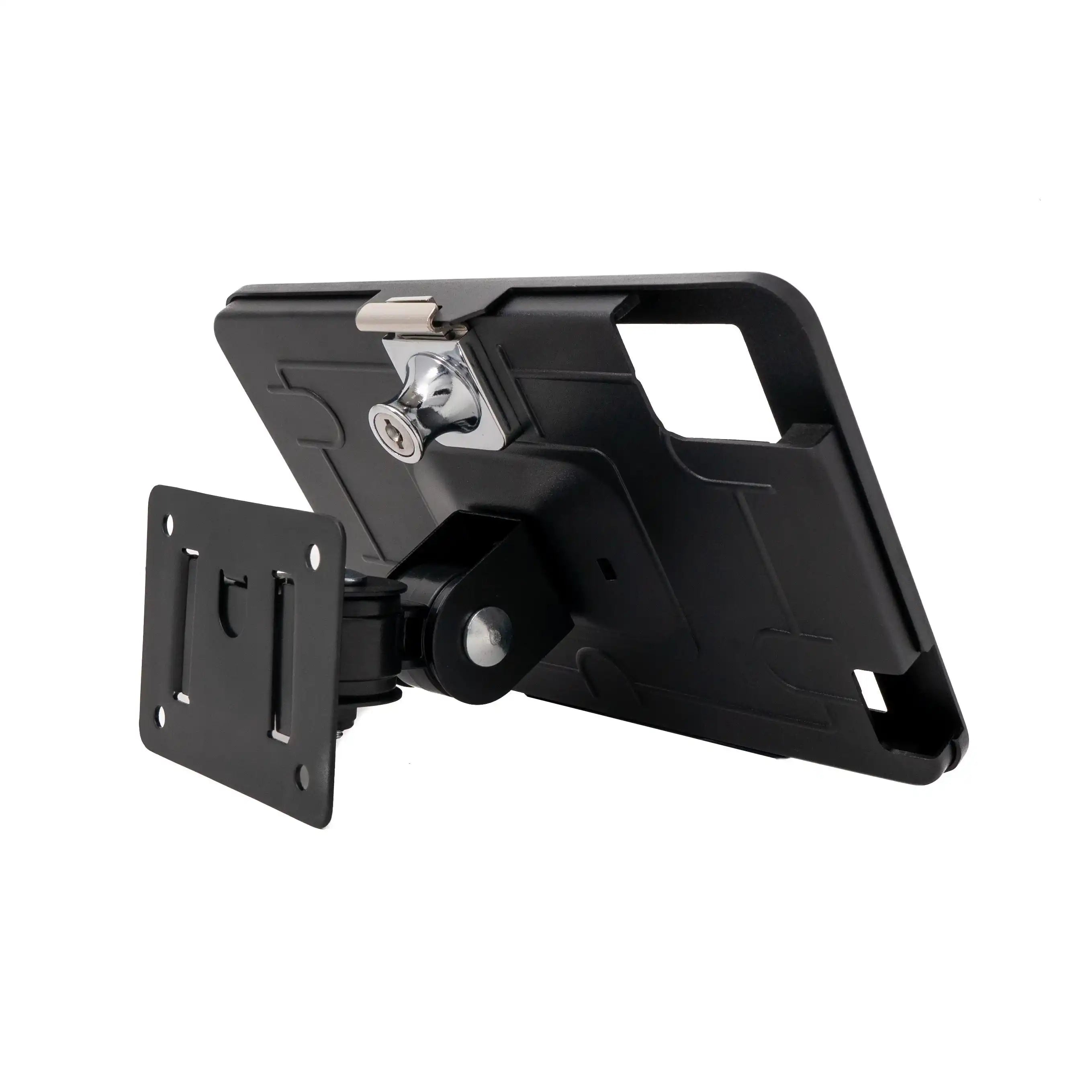 Wandhalterung Und Tischständer 360 Grad Abschließbar Für iPad Mini 6 2021 Schwarz