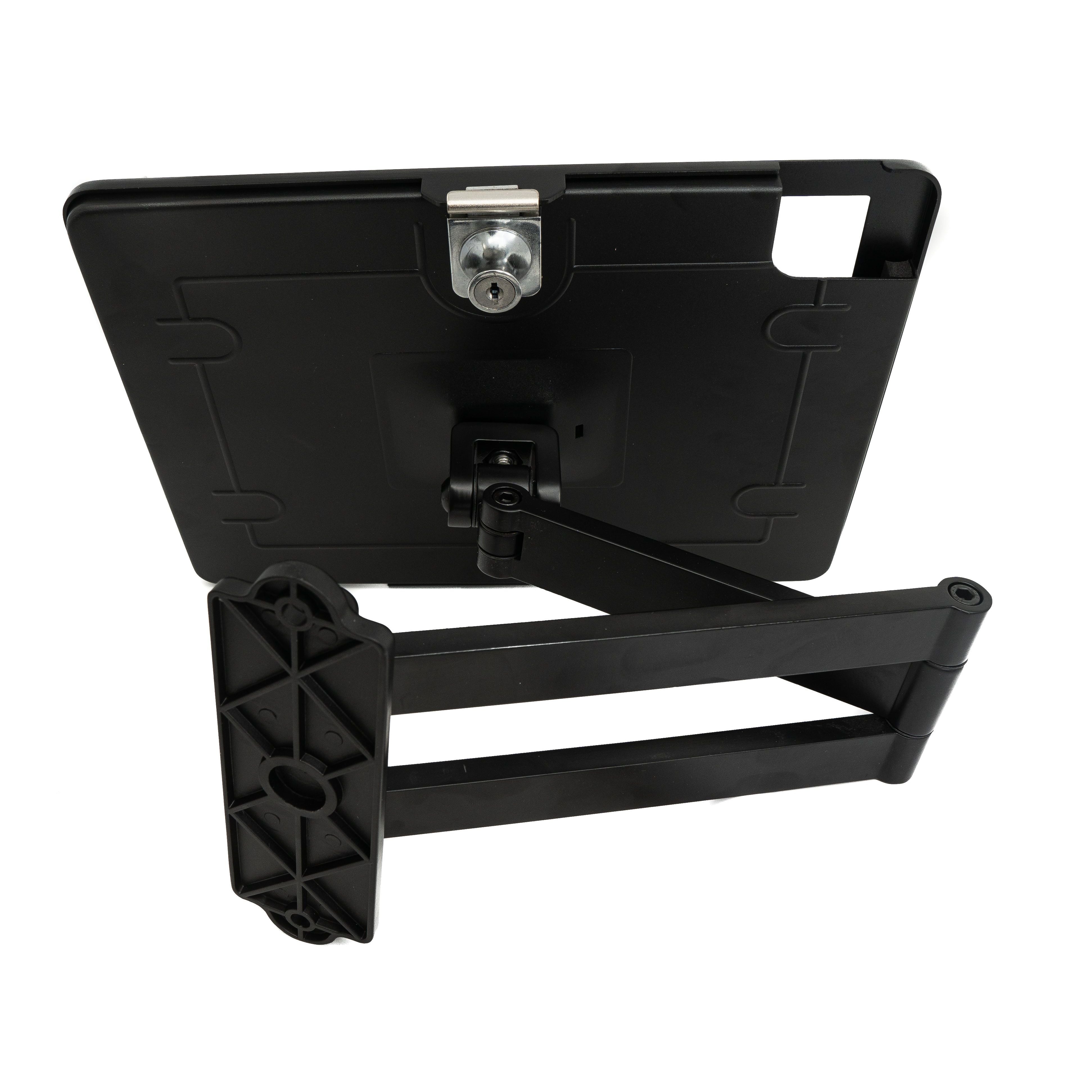 SYSTEM-S Wandhalterung Für iPad Pro 12,9 Zoll Abschließbar Und 360 Grad Drehbar Neigungswinkel