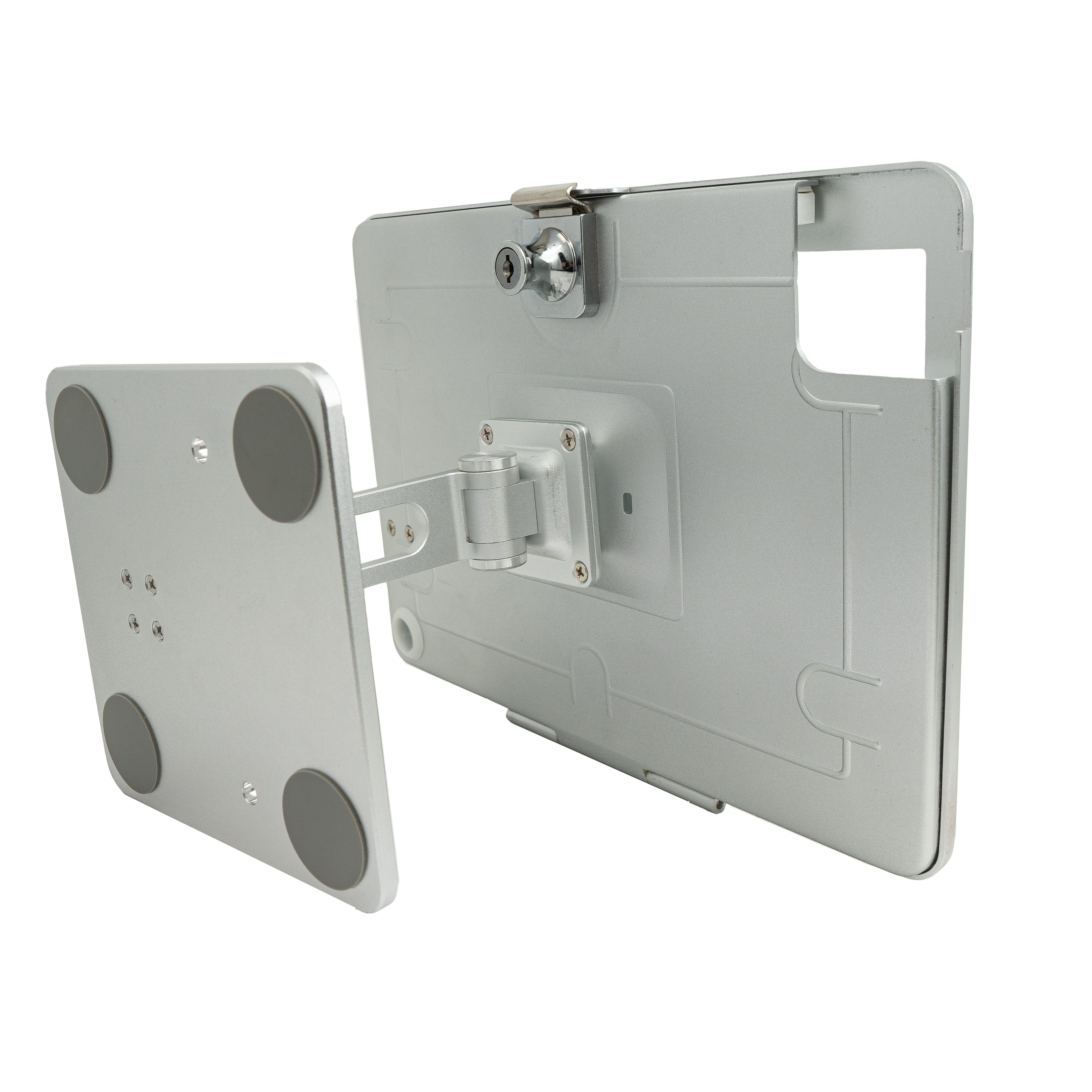 Systemhaus Zakaria Tischständer Halterung Abschließbar Flexibel 360 Grad iPad Pro 11 Zoll 2018 Grau