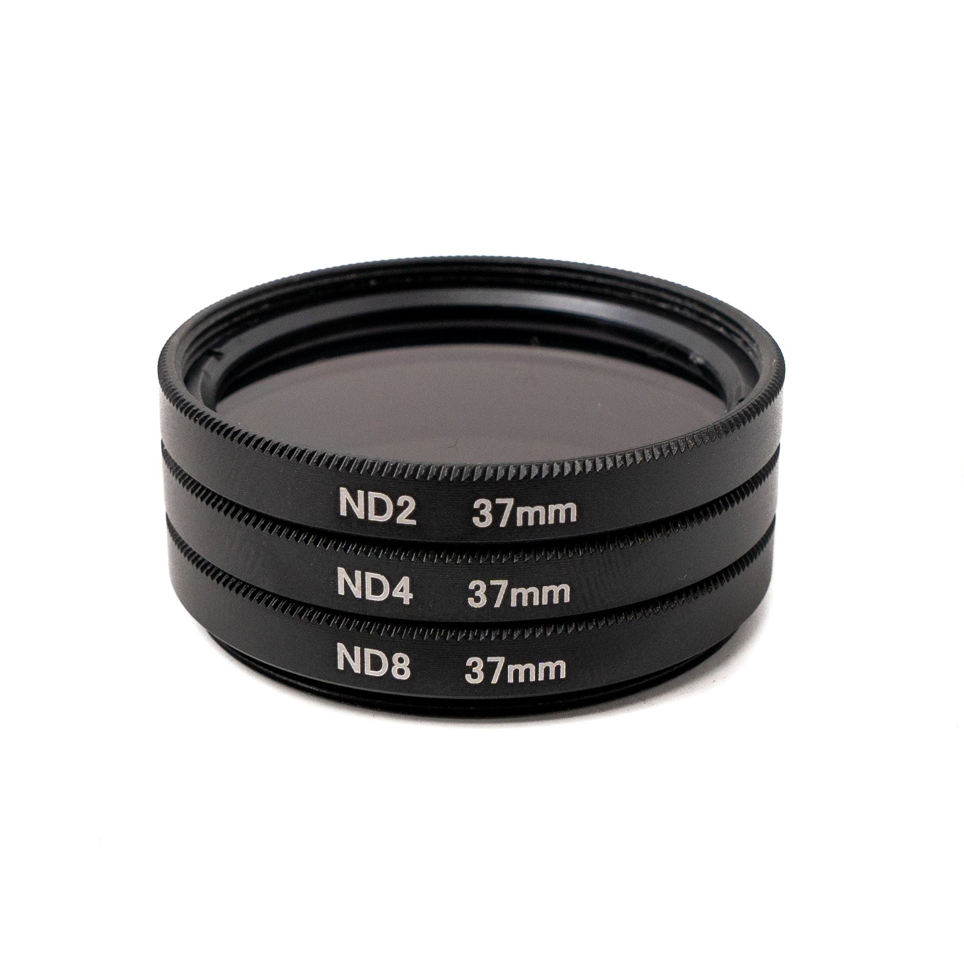 ND Linse Set Neutraldichte Filter Graufilter Kit Mit Clip Tasche Schwarz Für Smartphone Fotografie
