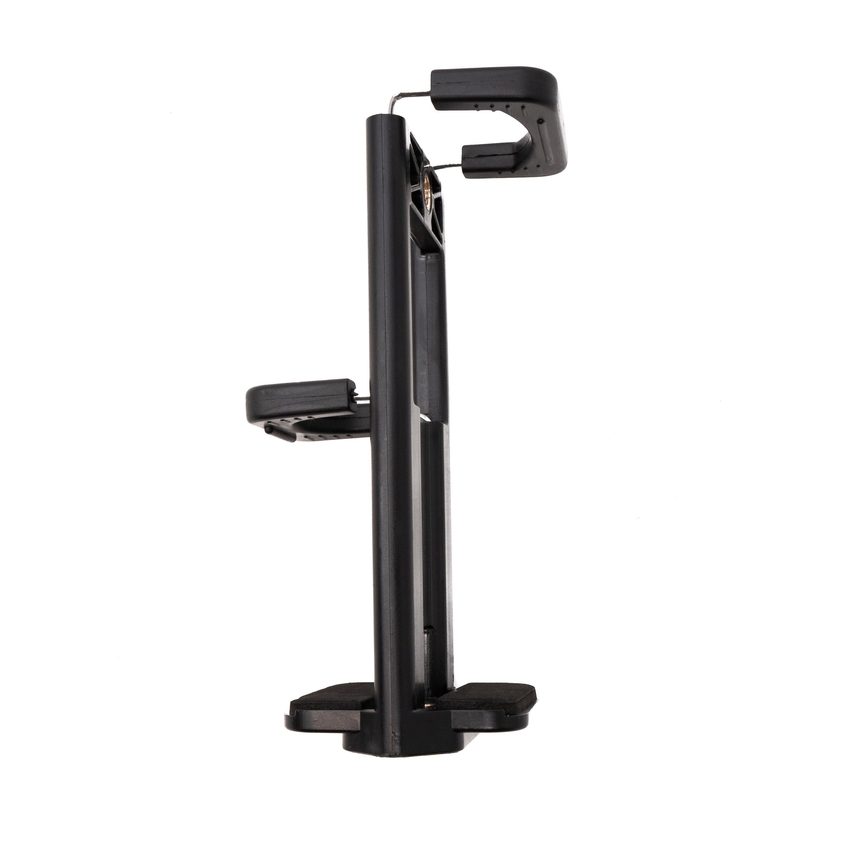 SYSTEM-S Smartphone Tablet Halterung Befestigung in Schwarz für Kamera Stativ Stick