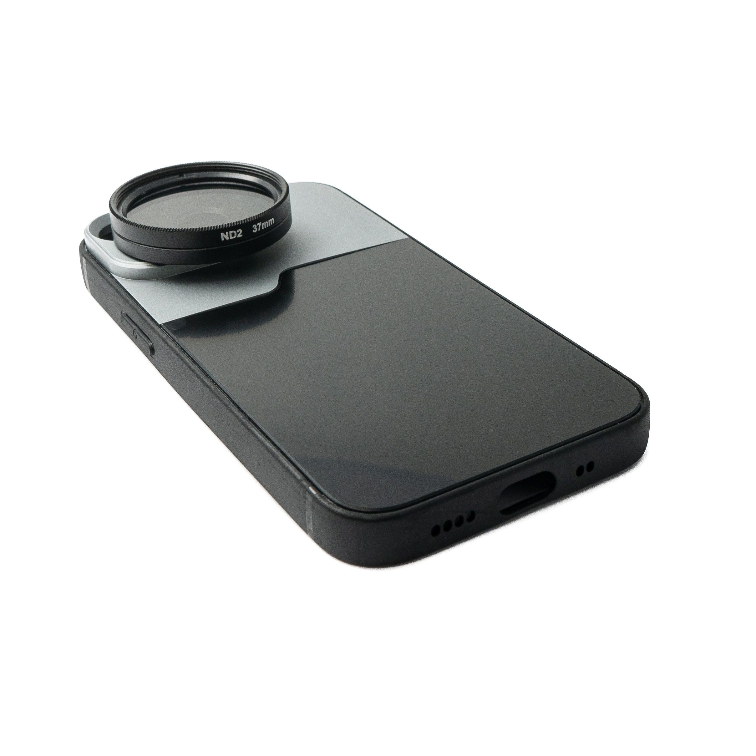 ND Filter Set 37 Mm Für iPhone 13 Mini Mit Hülle Und Tasche Neutraldichte Objektivfilter
