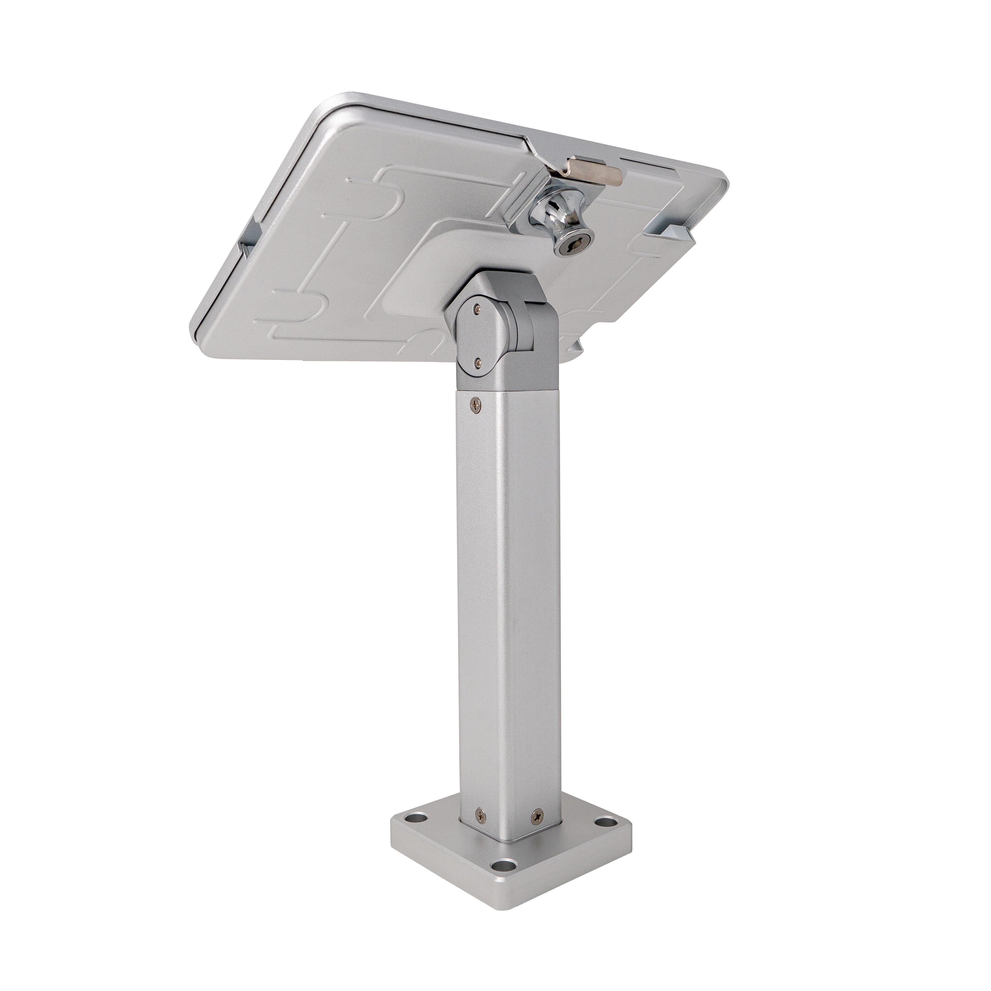 SYSTEM-S Wandhalterung 360° Tischständer abschließbar für iPad Mini 6 (2021) in Grau