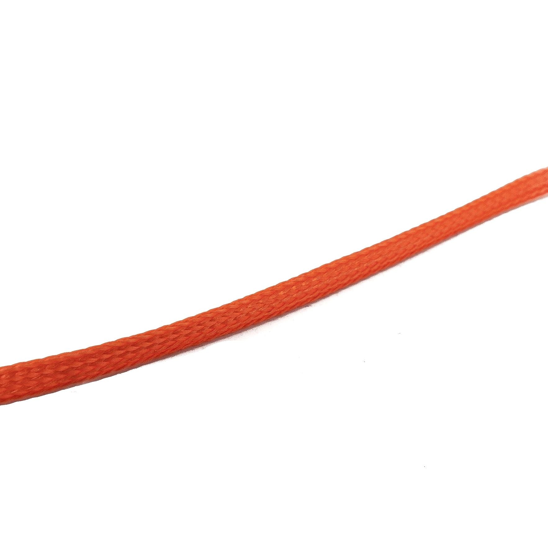 SYSTEM-S 5x Halsband Umhängeband Trageband in Orange für Smartphone MP3 Player