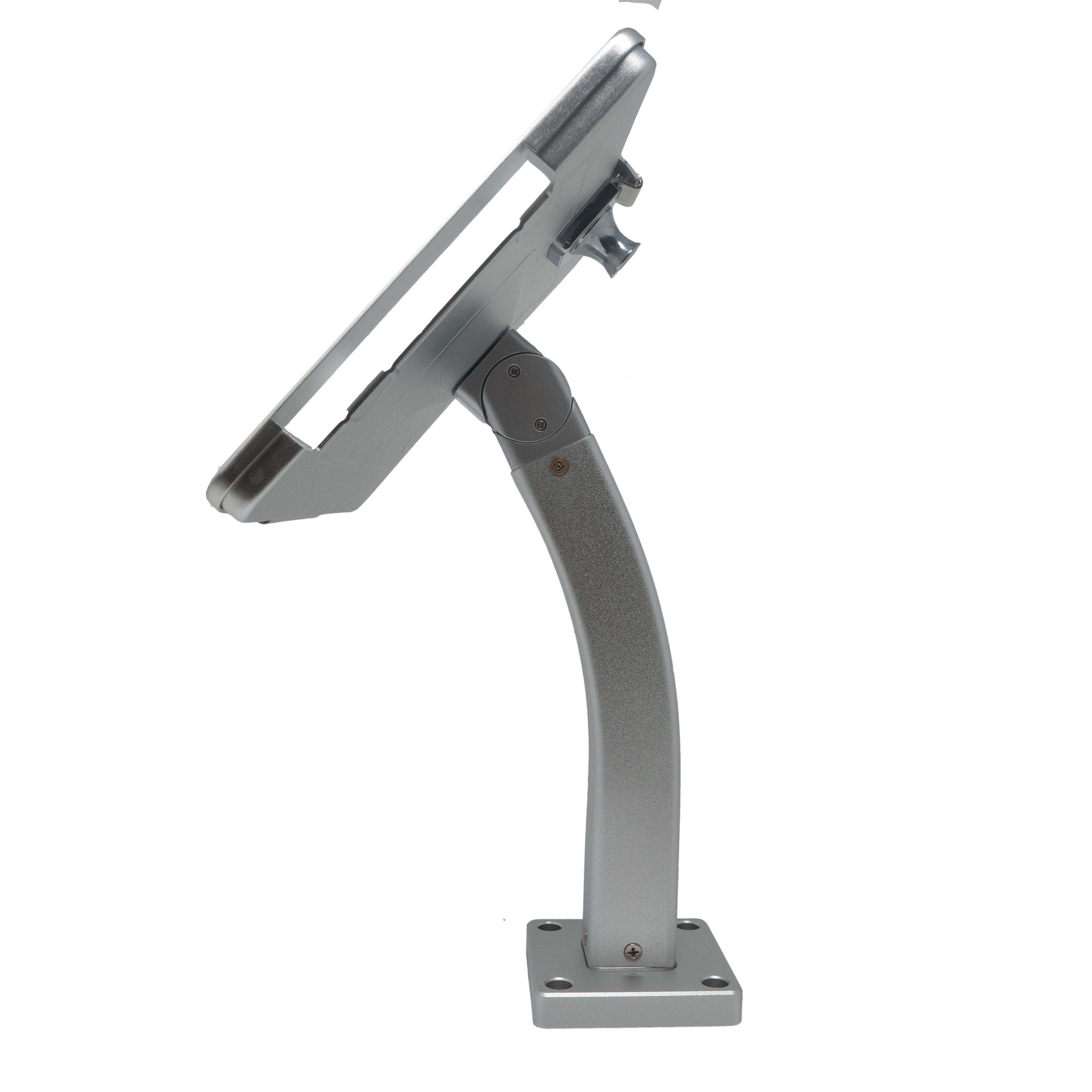 Abschließbare Wandhalterung Für Microsoft Surface Go 2 Und Surface Go 3 In Grau Mit Schloss