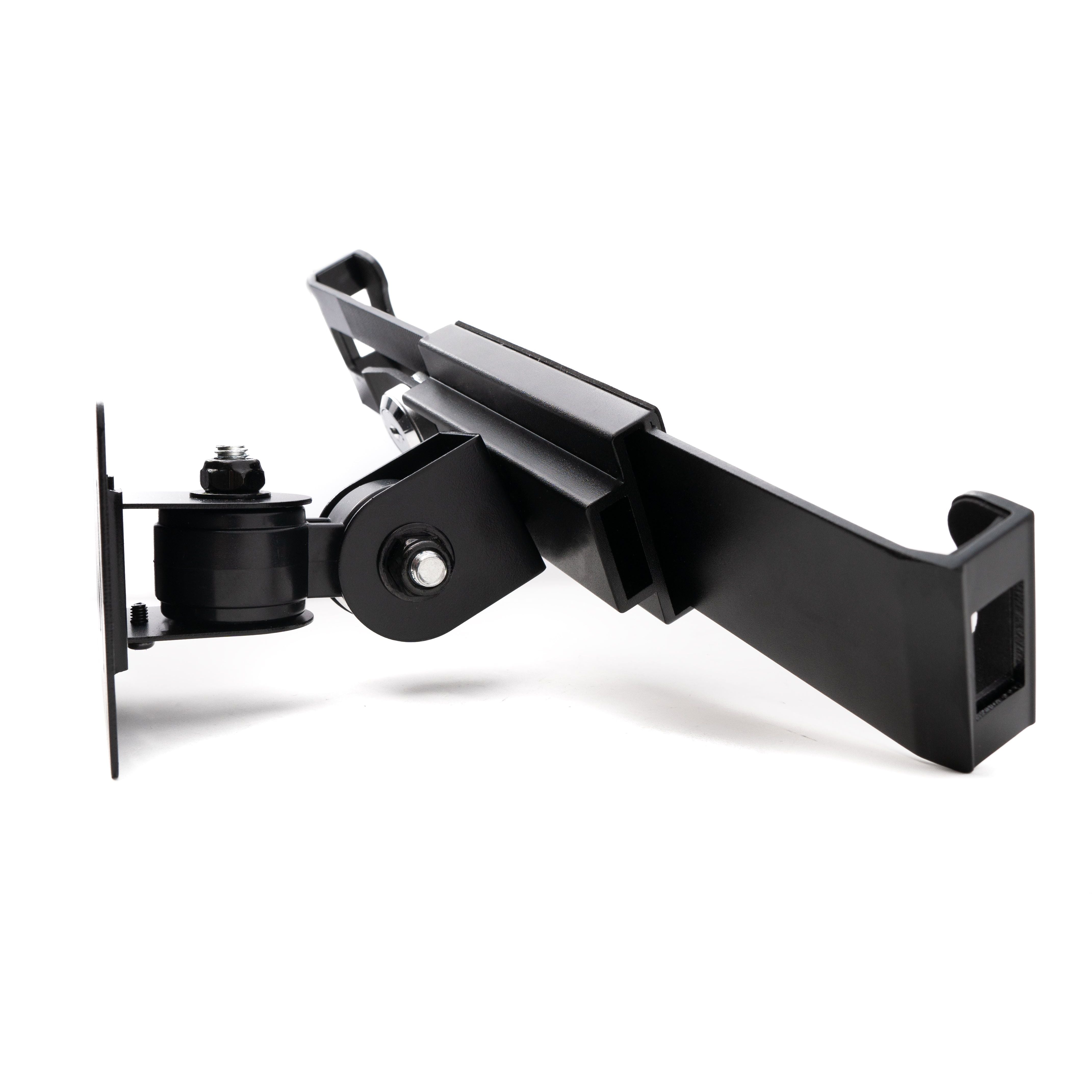 System-S Abschließbare Wandhalterung für Tablets von 9 bis 13 Zoll in Schwarz