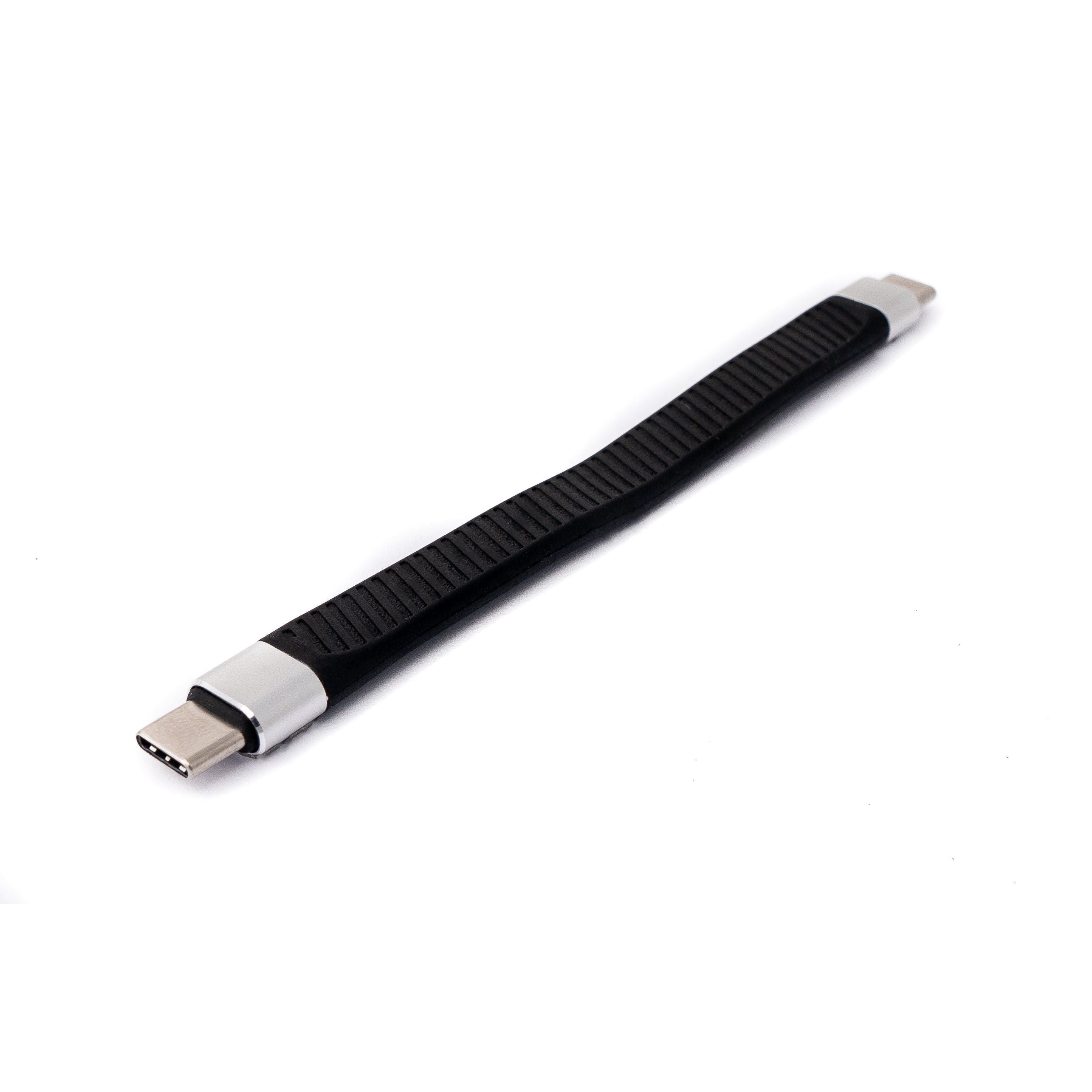 USB-C Kabel 100W Gen 2 Flach Von USB-C Zu USB-C Für Schnelles Laden Und Datenübertragung