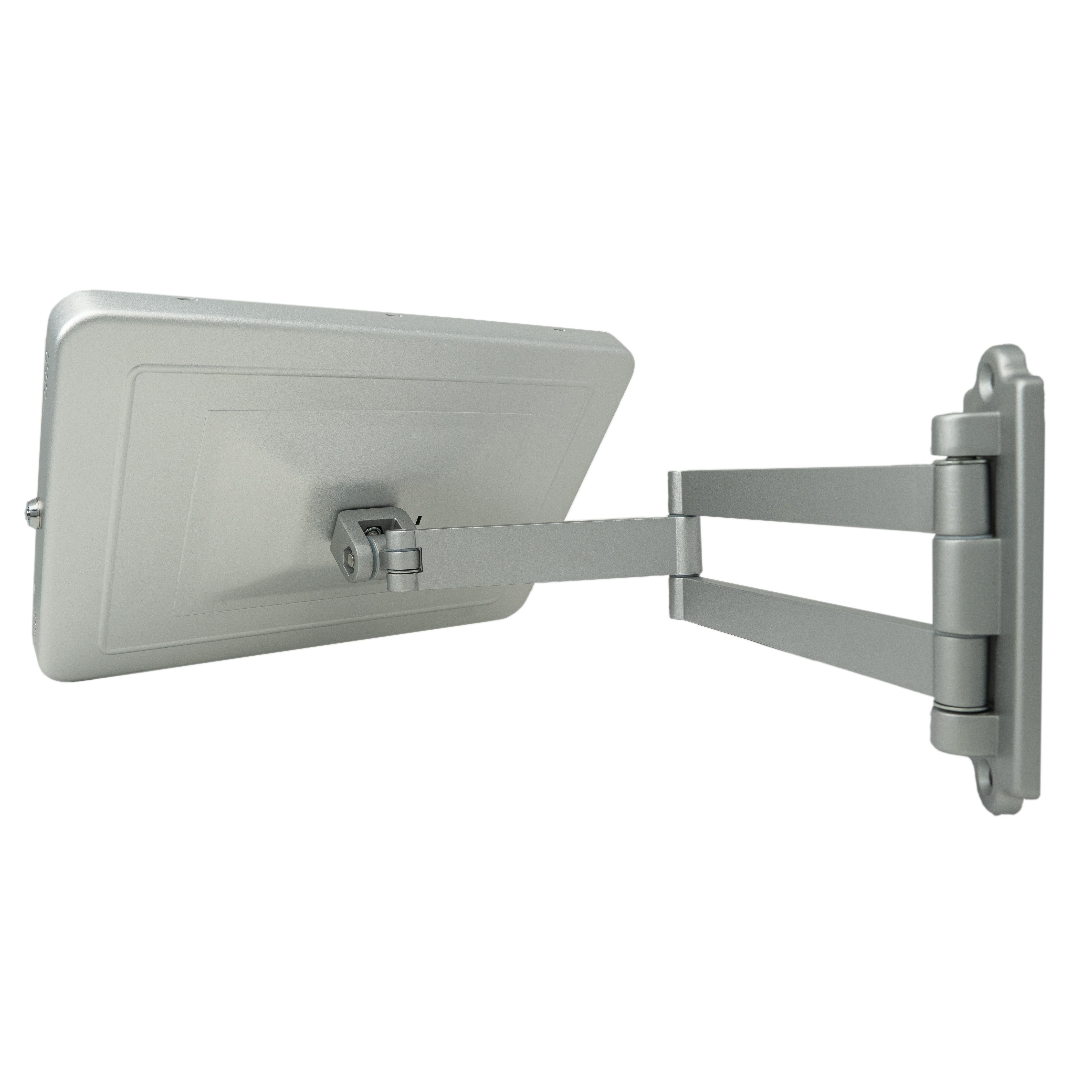 Wandhalterung Abschließbar 360 Grad Für Microsoft Surface Pro 7 3 4 12,3 Zoll Grau Ideal Messen