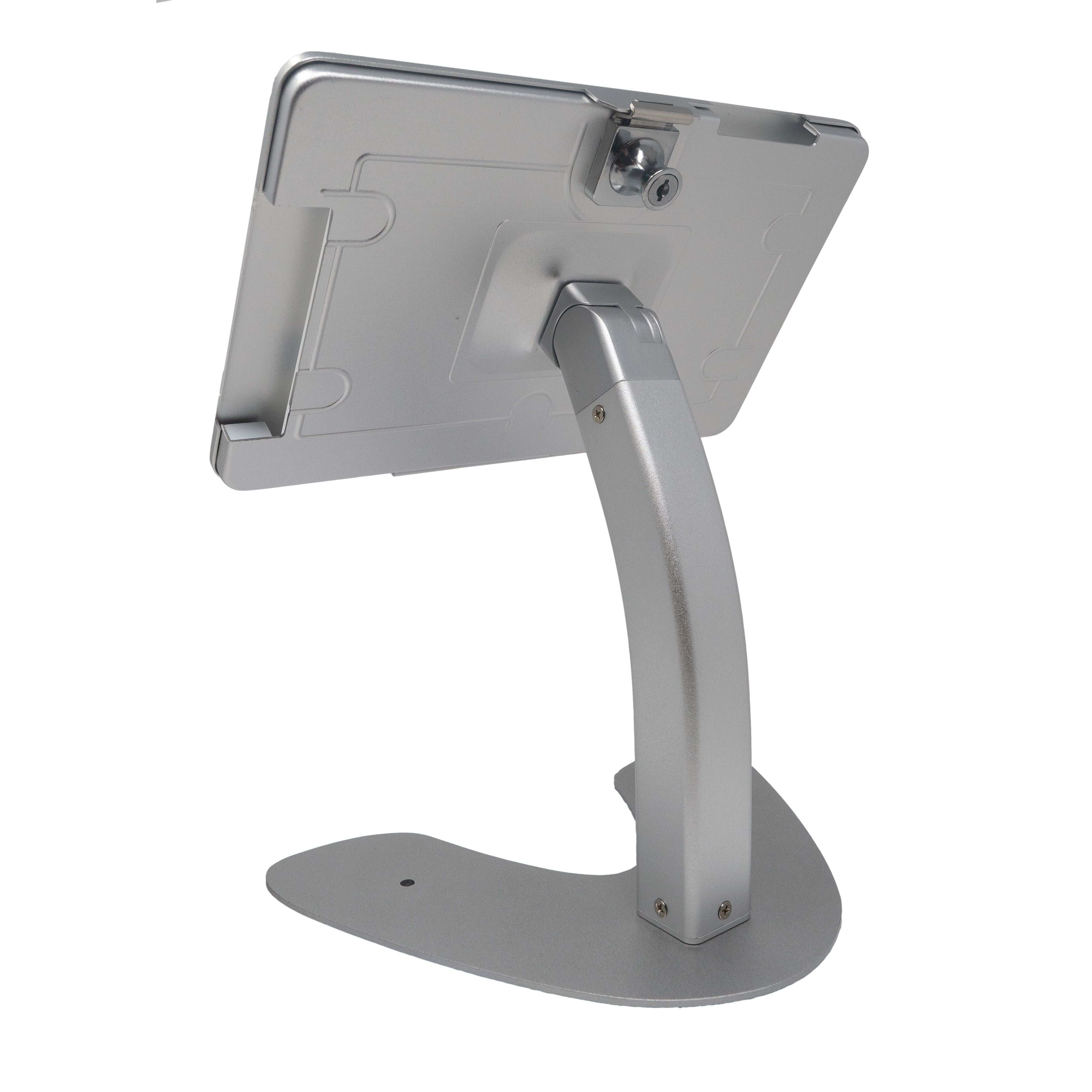 Abschließbare Tischhalterung Für Microsoft Surface Go 2 Und Surface Go 3 In Grau