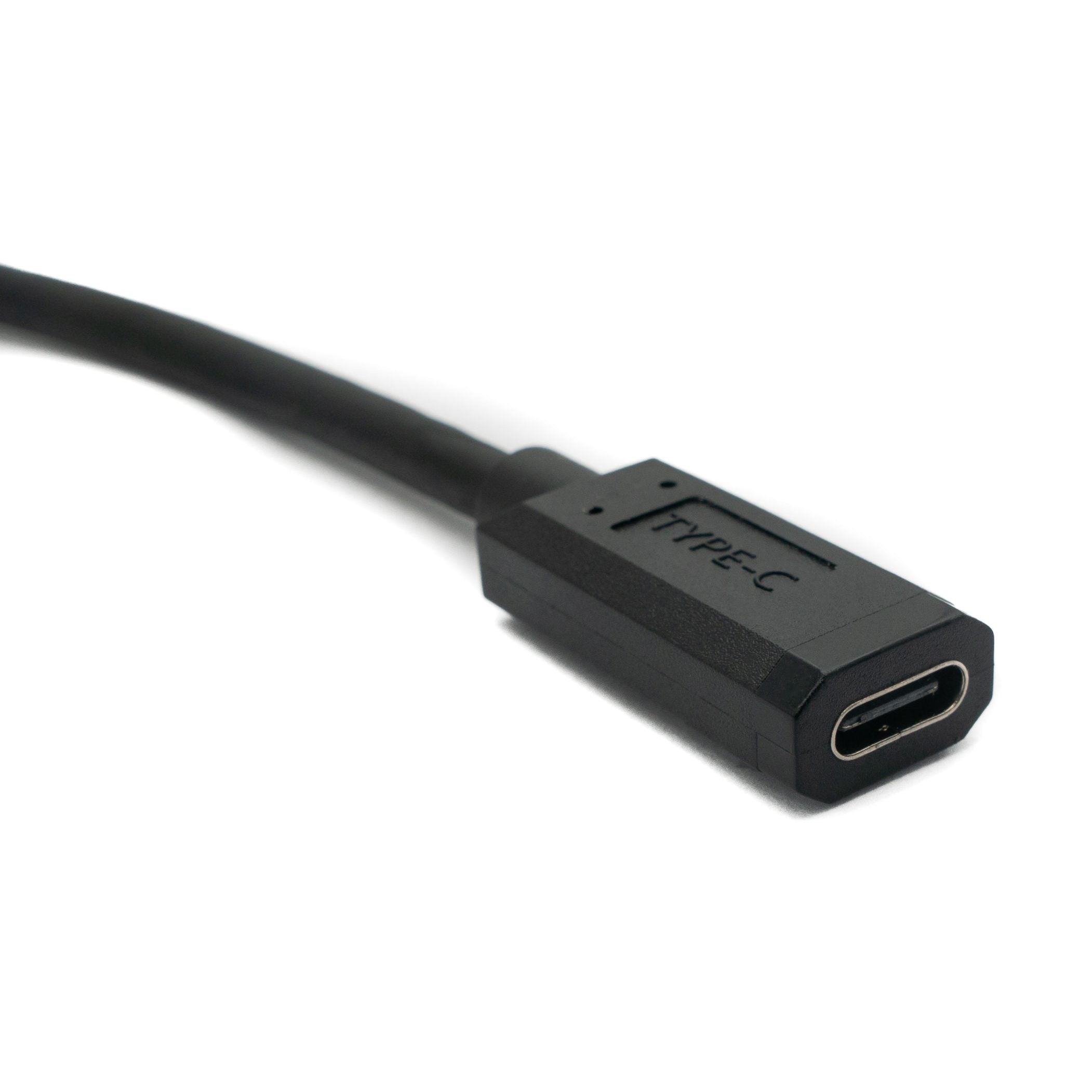 System-S USB 3.1 U Turn Kabel Typ C Stecker Zu Buchse 360 Grad Winkel Schwarz - Flexible USB Verbindung Für Enge Räume