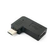 USB 3.1 Adapter Typ C Buchse Zu Micro B Stecker Winkel Links Nur Ladefunktion Keine Datenübertragung