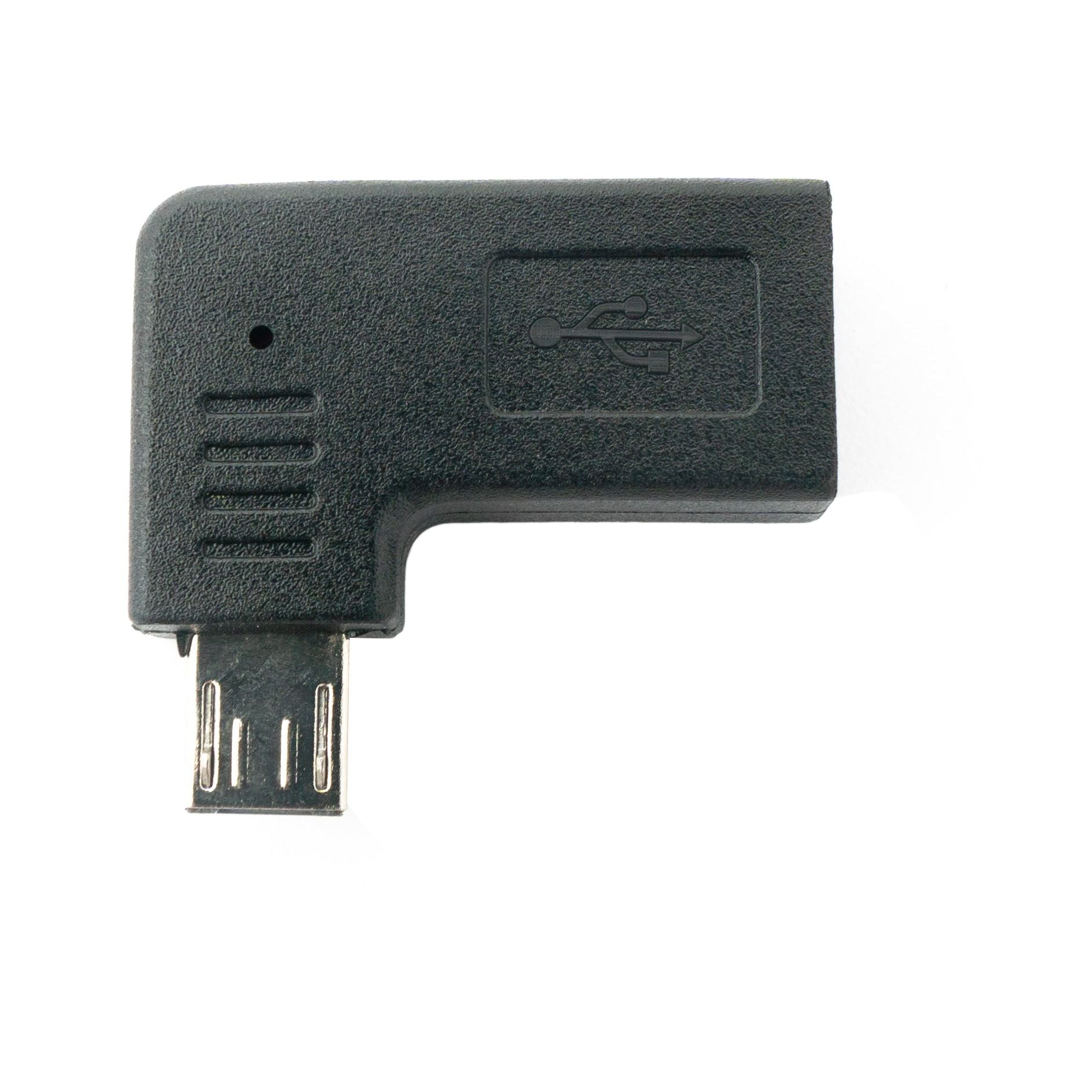 Systemhaus Zakaria USB C Buchse Zu Micro B Stecker Winkel Rechts Ladeadapter USB 3.1 Nur Laden