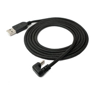 USB 3.1 Kabel Typ C Zu USB A 1,5 m Geflochten 180 Grad Winkel Schwarz Ideal Für Daten Und Laden