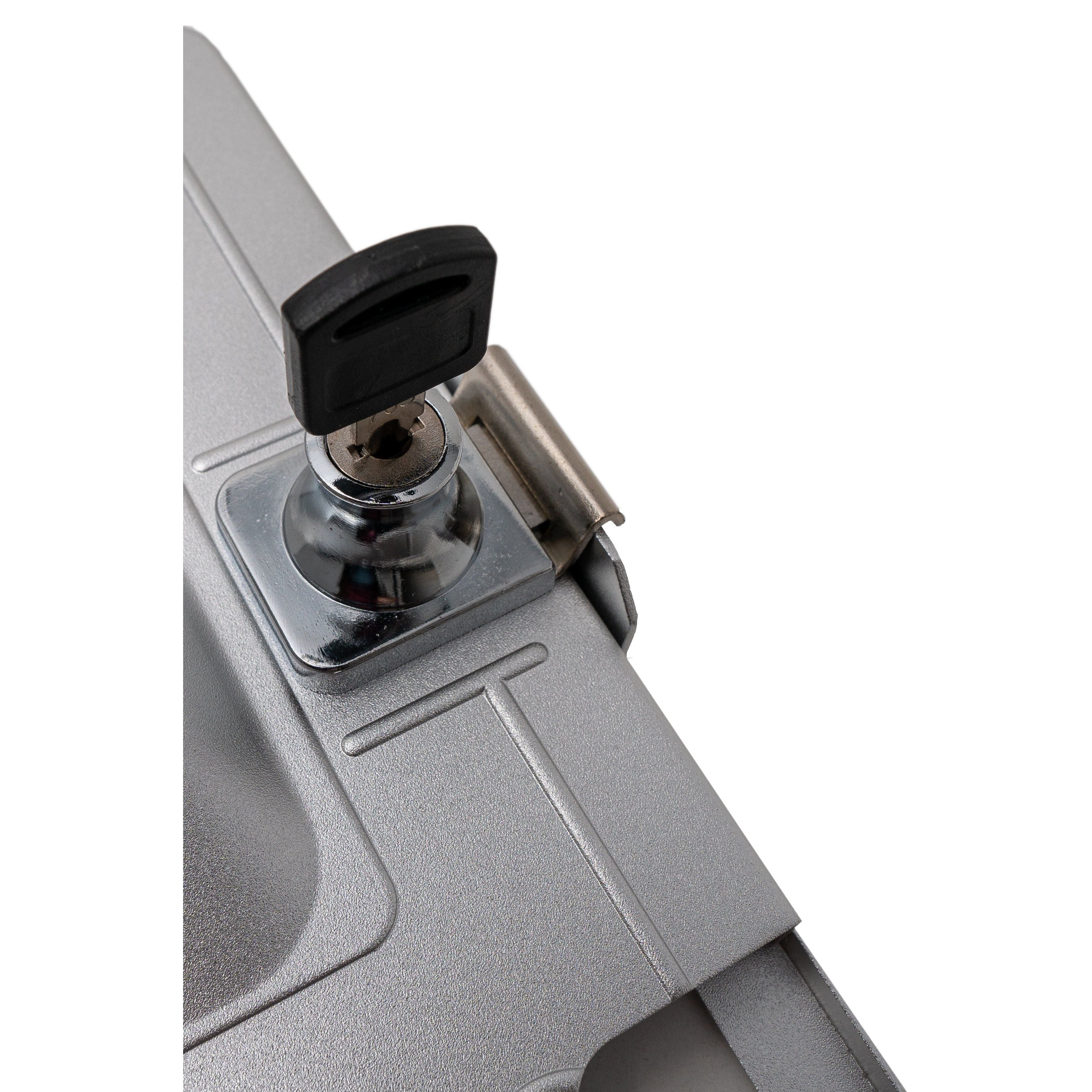 Bodenständer 120 CM Neigbar Abschließbare Halterung Für iPad Mini 6 2021 Grau Premium