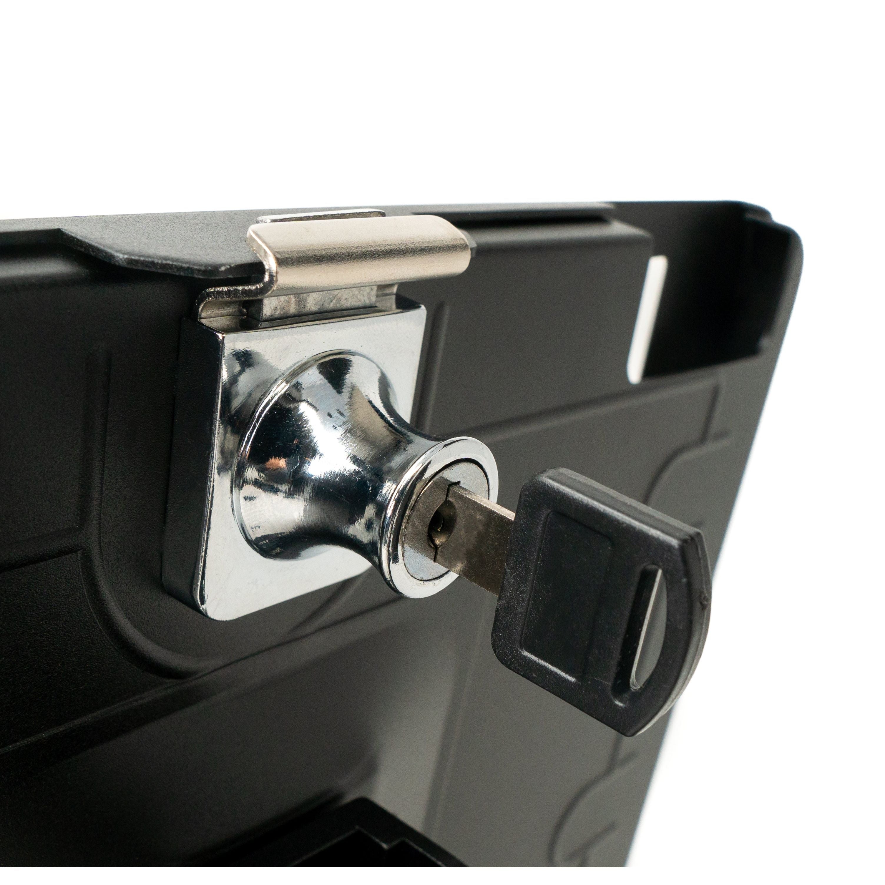 SYSTEM-S Tischständer Dual 360 Grad Halterung Abschließbar Für iPad Pro 12.9 Zoll