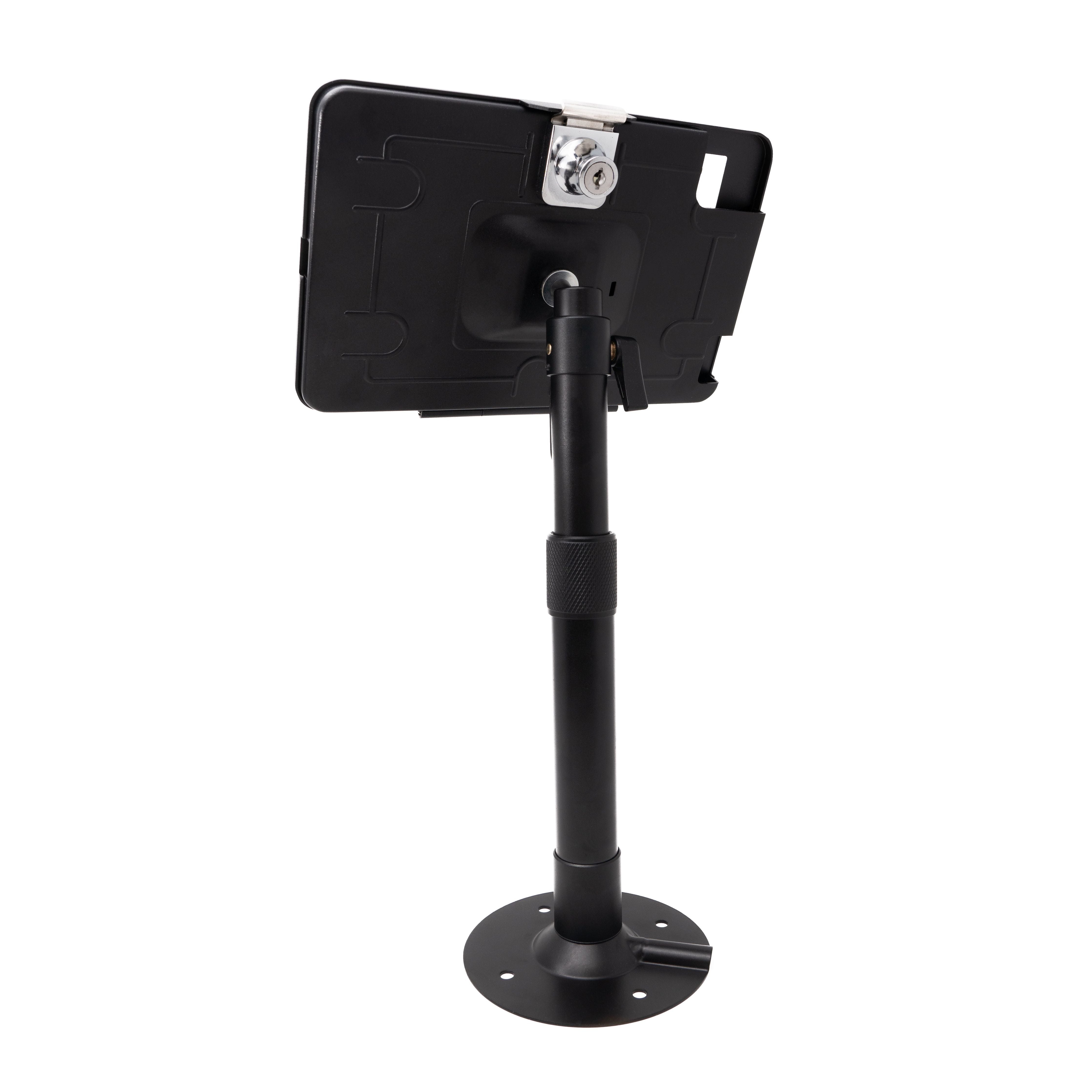 System-S Tischständer 360 Grad Halterung Abschließbar Für iPad Mini 6 2021 Schwarz
