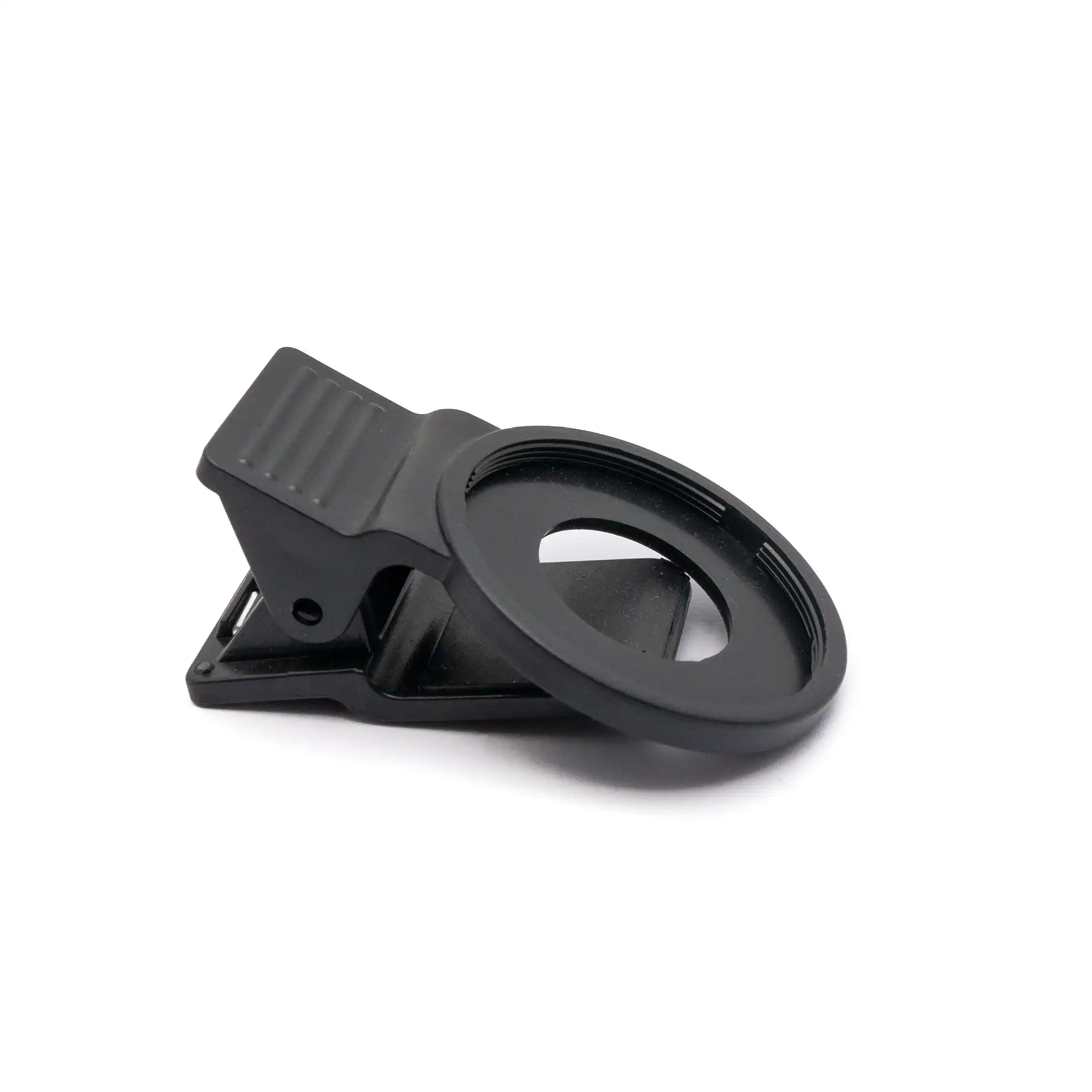 SYSTEM-S Farbfilter Rot 37 mm Linse Farbe mit Clip für Smartphones in Schwarz