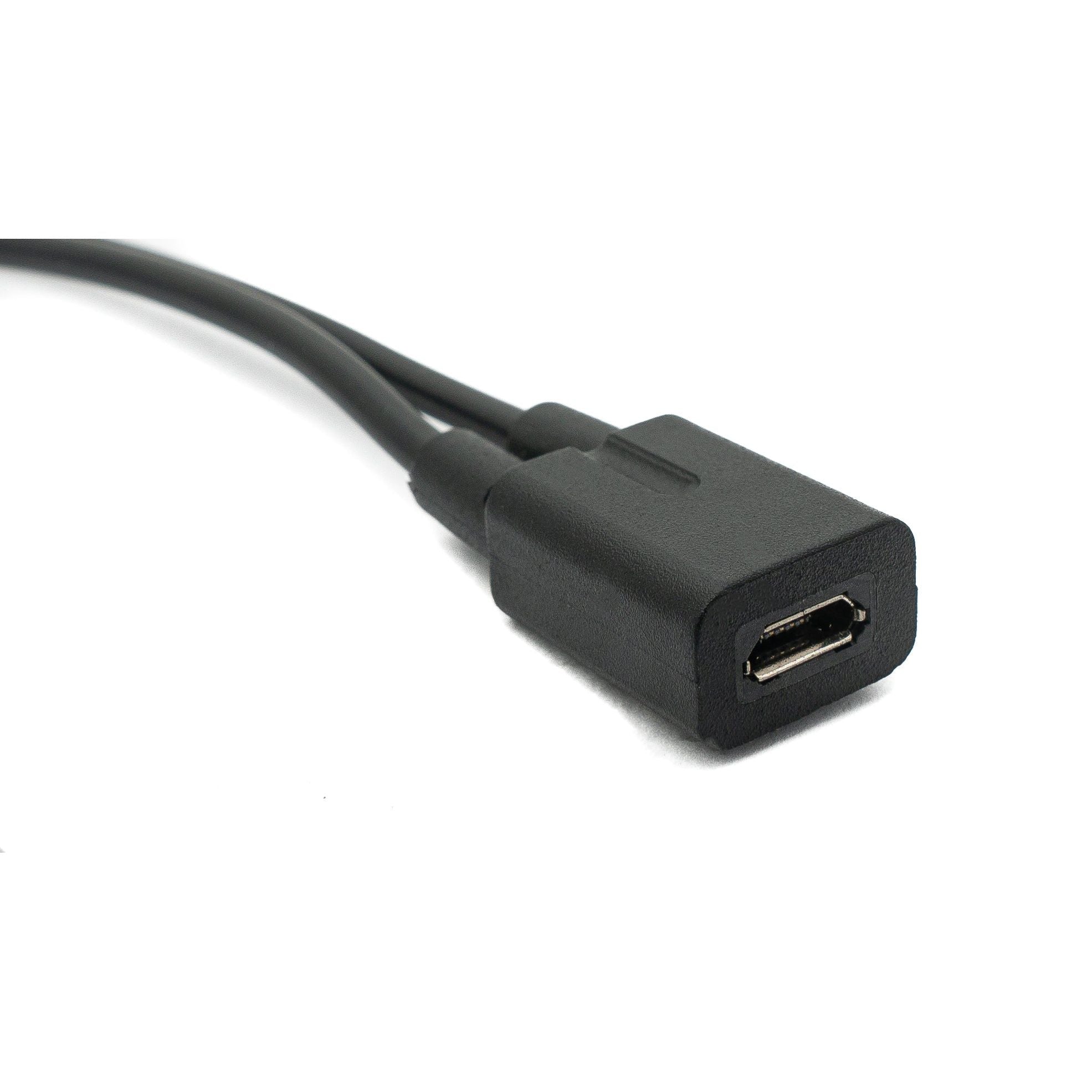 USB C Zu Micro B Kabel 30 Cm Mit 180 Grad Winkel Schwarz USB 3.1 Kompatibel 2.0 Micro B