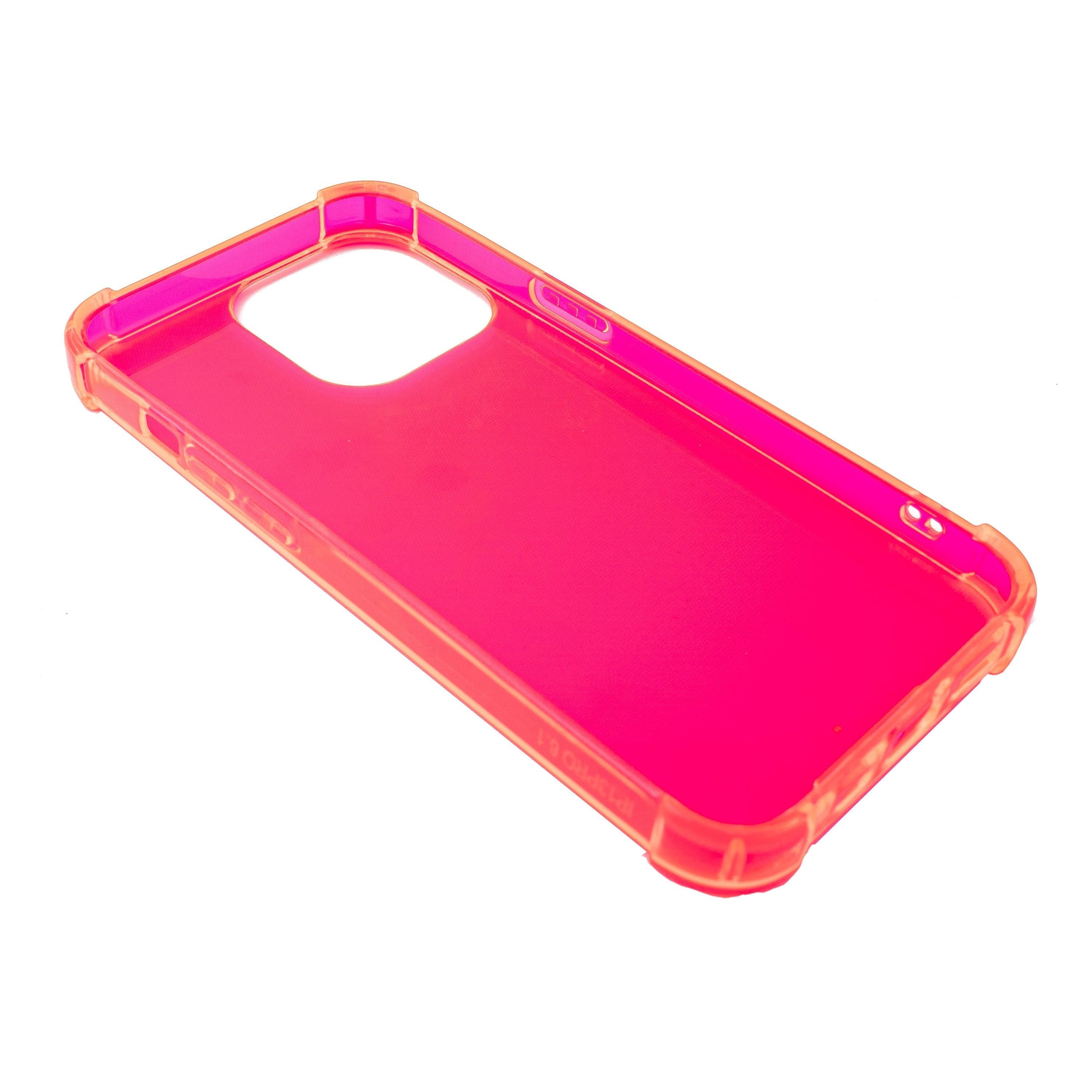 SYSTEM-S Silikon Schutzhülle Pink Transparent Für iPhone 13 Pro - Schlanke Optik Und Zuverlässiger Schutz