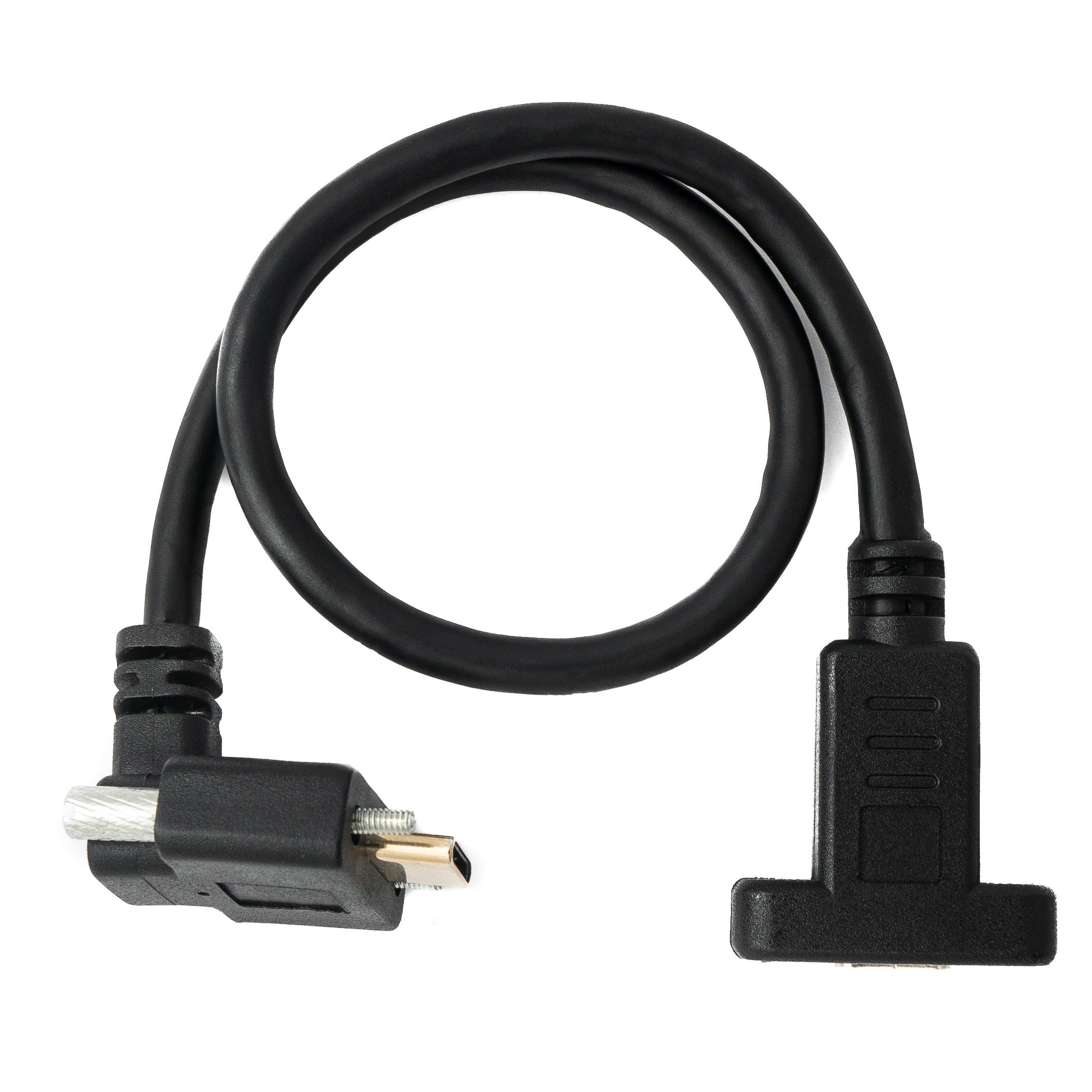 USB C Kabel Gen 2 100W Winkelstecker Typ C Schnellladekabel 10 Gbit Pro Sekunde Premium