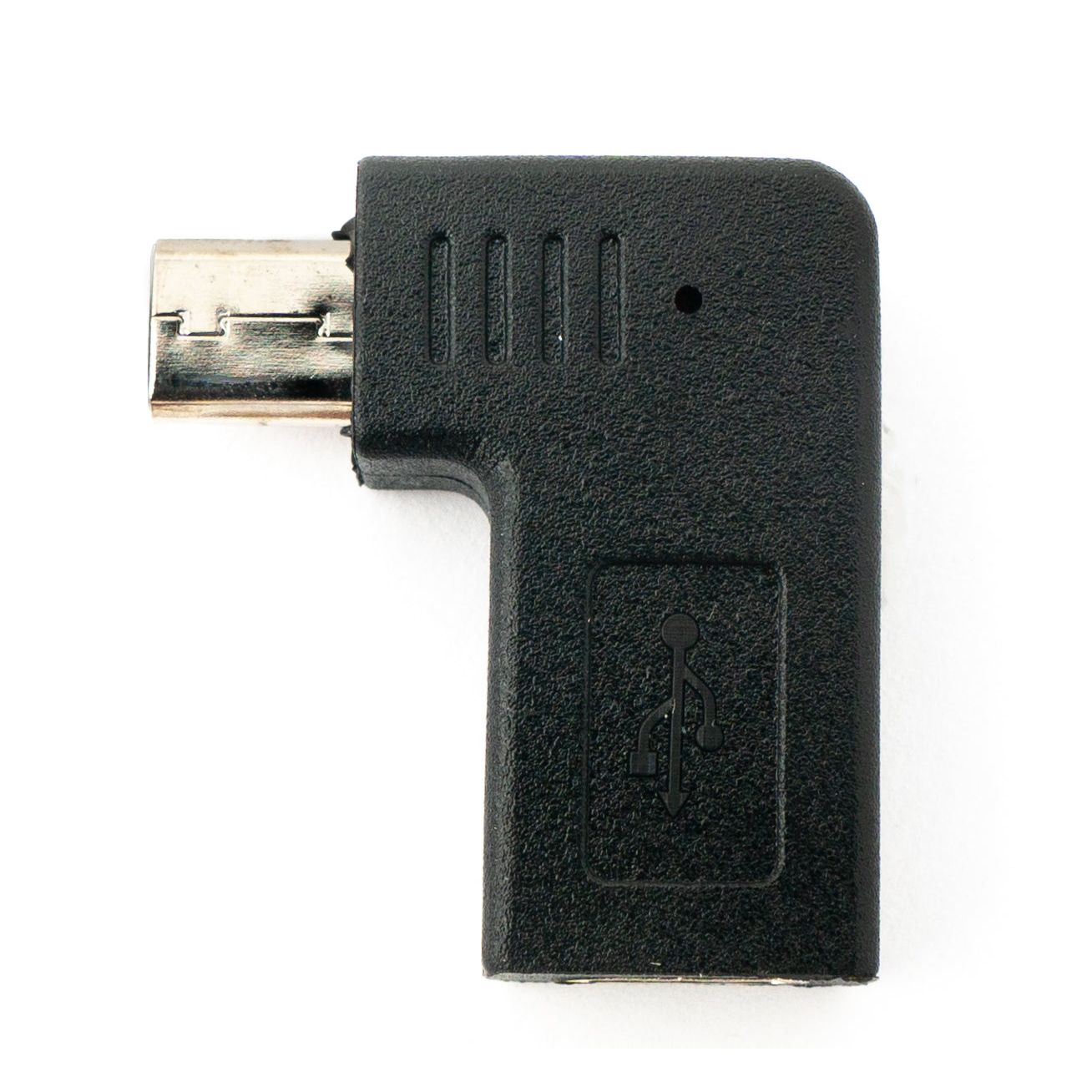 USB 3.1 Adapter Typ C Buchse Zu Micro B Stecker Winkel Links Nur Ladefunktion Keine Datenübertragung