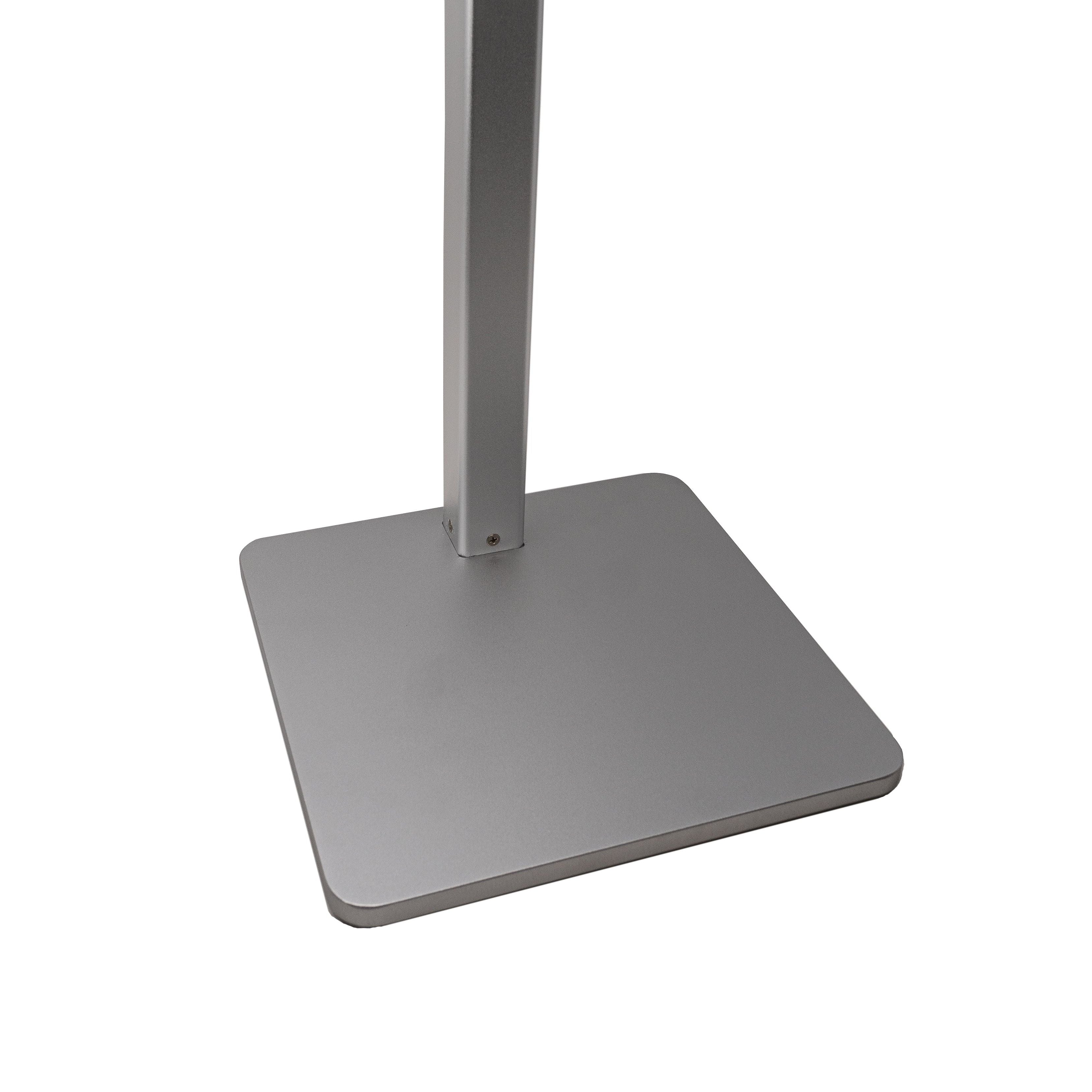 Bodenständer 120 CM Neigbar Abschließbare Halterung Für iPad Mini 6 2021 Grau Premium