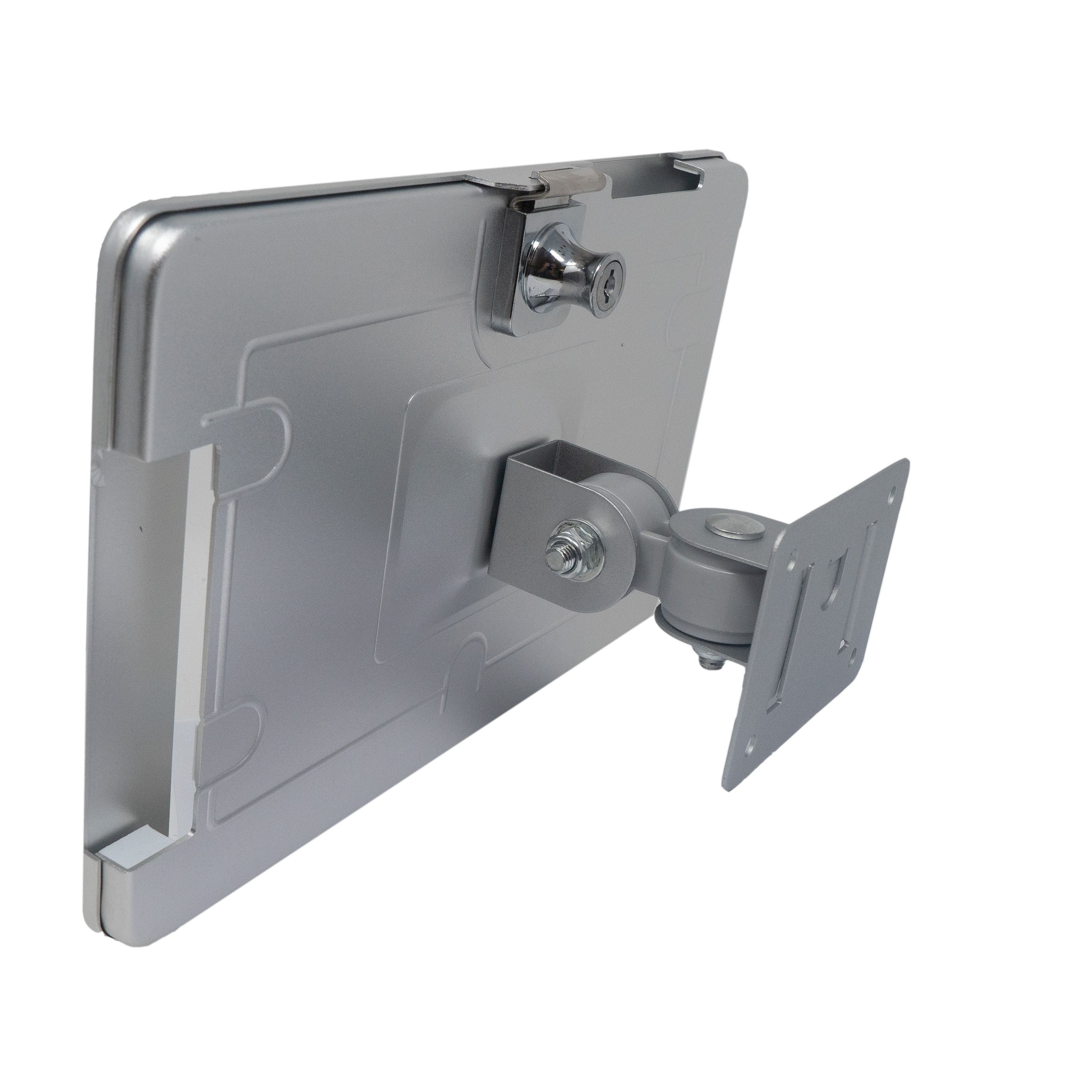 SYSTEM-S Abschließbare Wandhalterung 360 Grad Für Microsoft Surface Go 2 Und 3 Grau