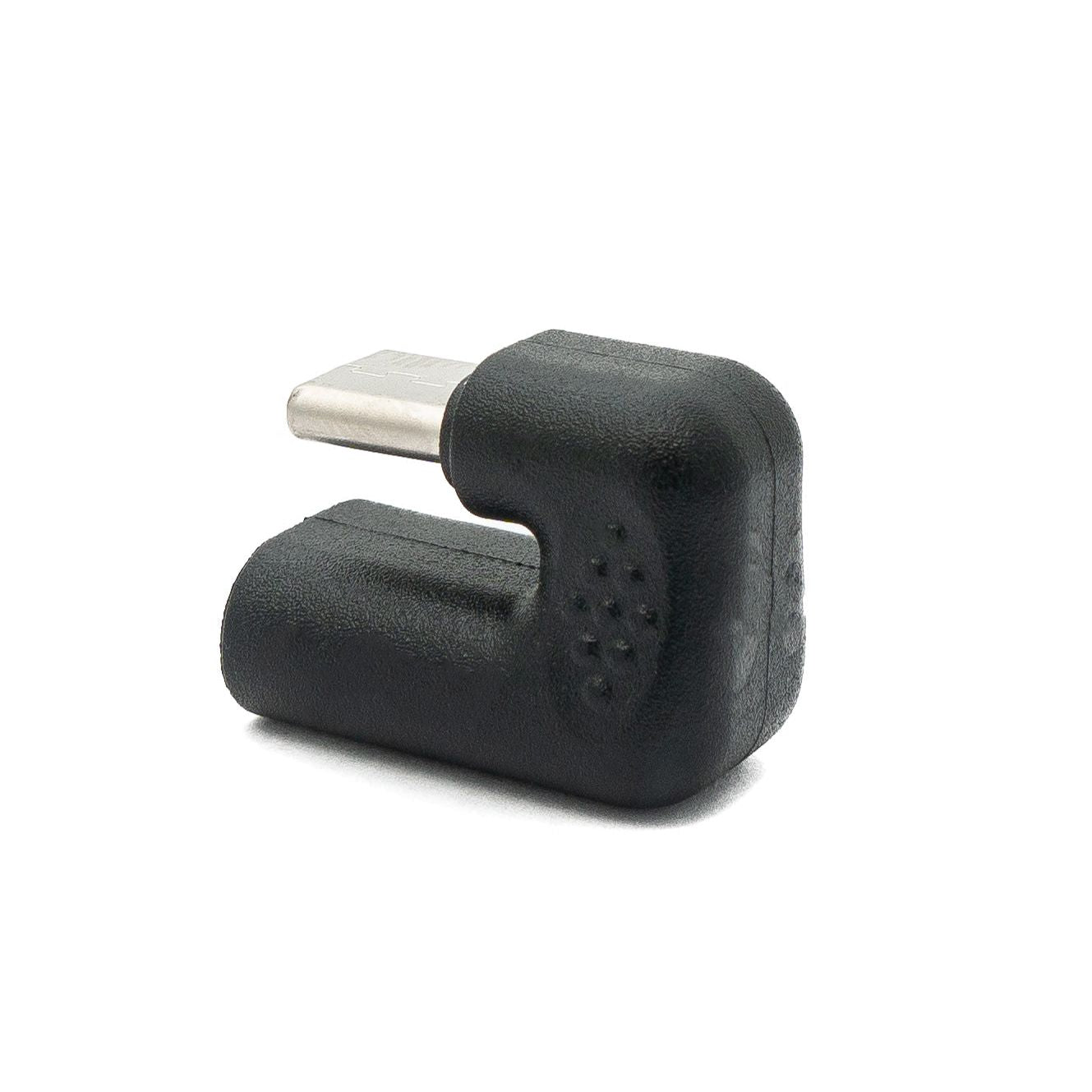 USB-C 180 Grad U Turn Adapter USB 3.1 Typ C Buchse Zu Stecker Schwarz Für Flexible Verbindungen
