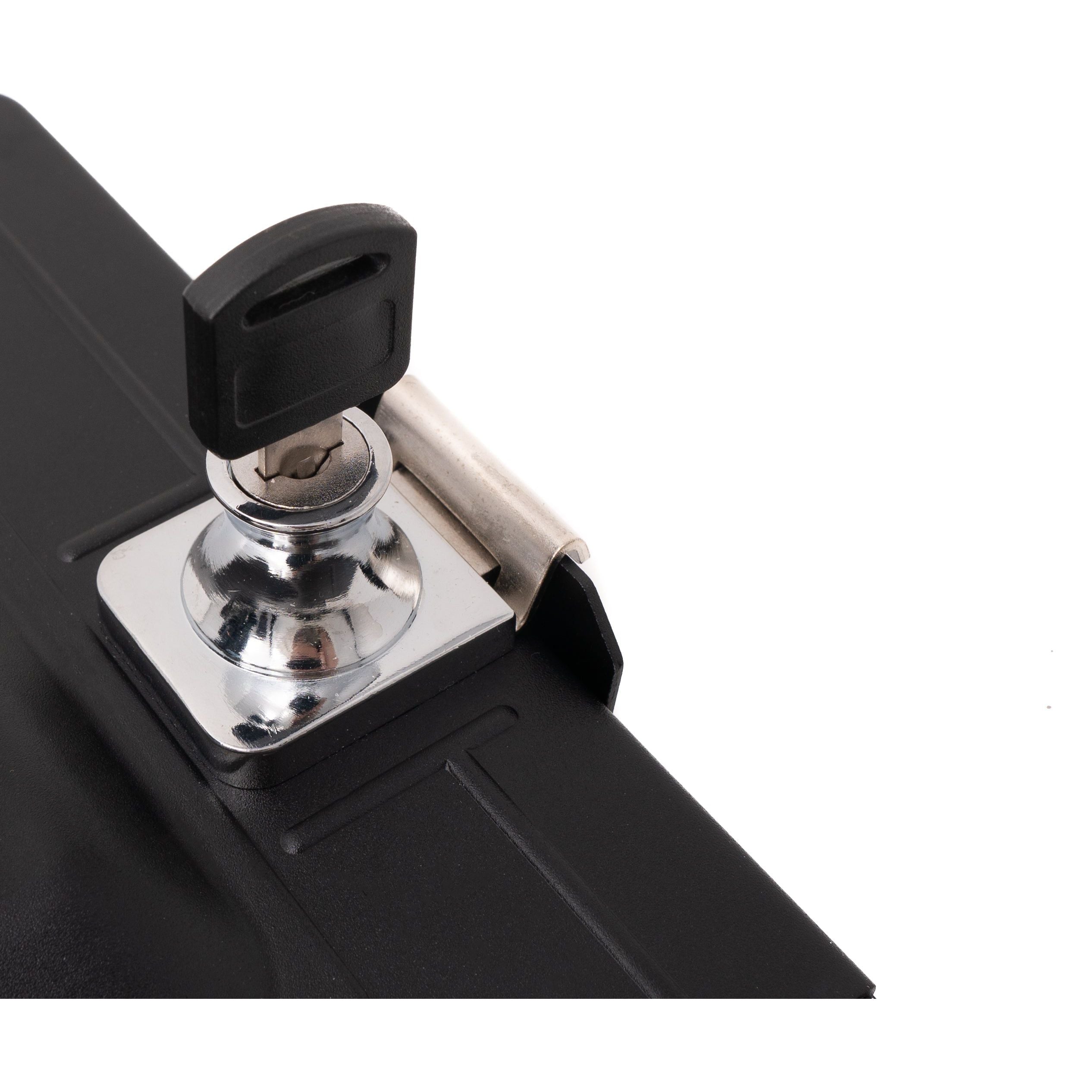 System-S Tischständer 360 Grad Halterung Abschließbar Für iPad Mini 6 2021 Schwarz