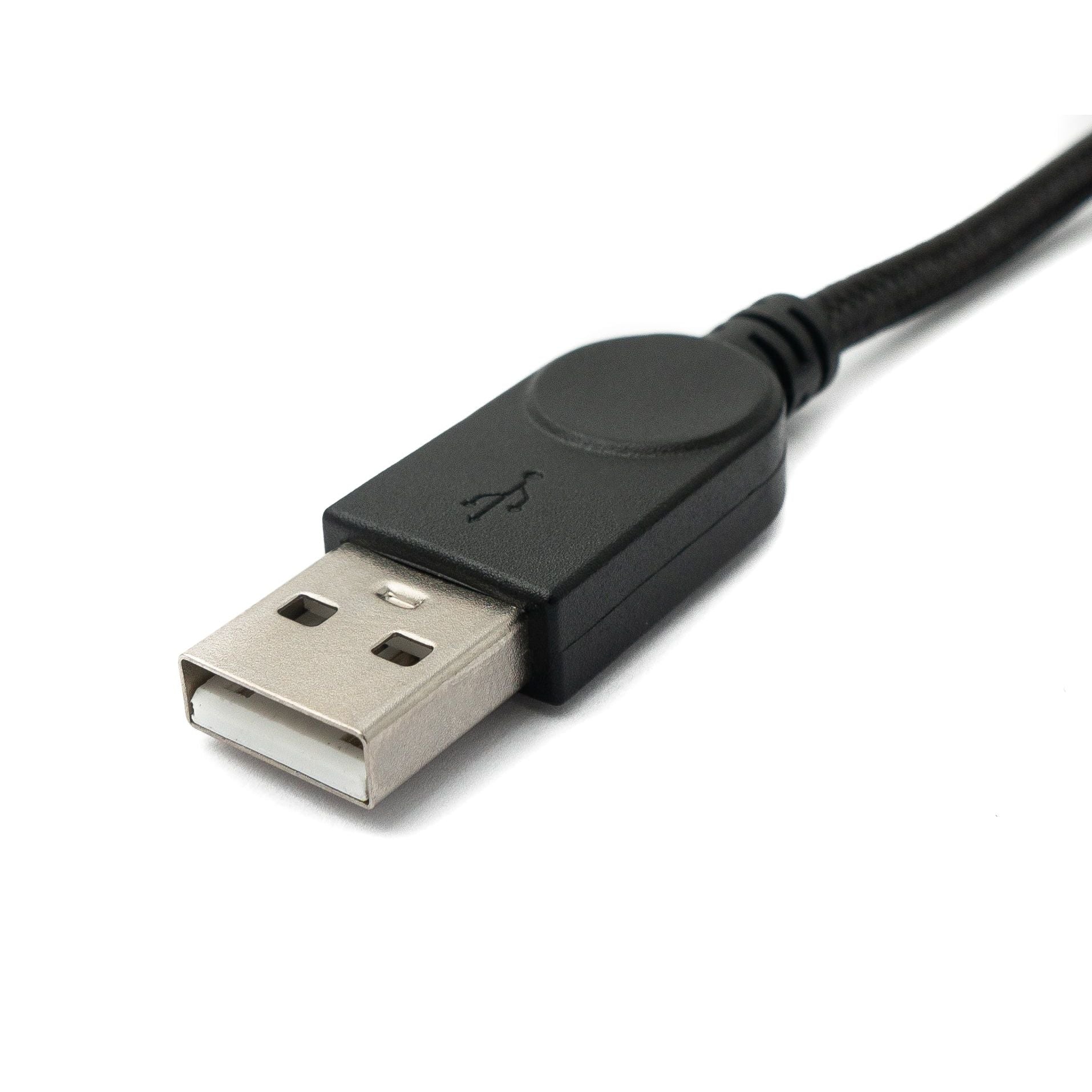 USB 3.1 Kabel Typ C Zu USB A 1,5 m Geflochten 180 Grad Winkel Schwarz Ideal Für Daten Und Laden