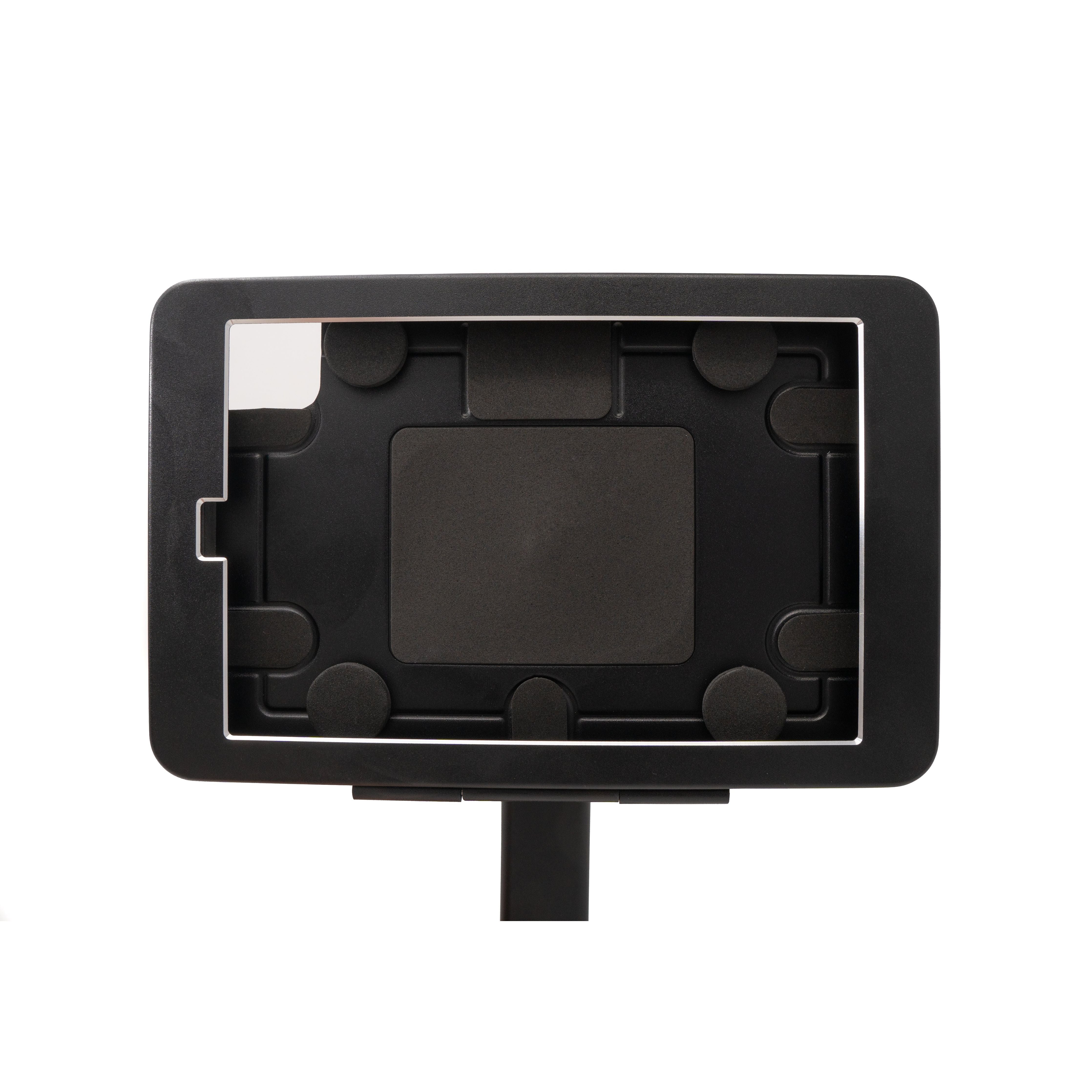 SYSTEM-S Wandhalterung 360° Tischständer abschließbar für iPad Mini 6 (2021) in Schwarz