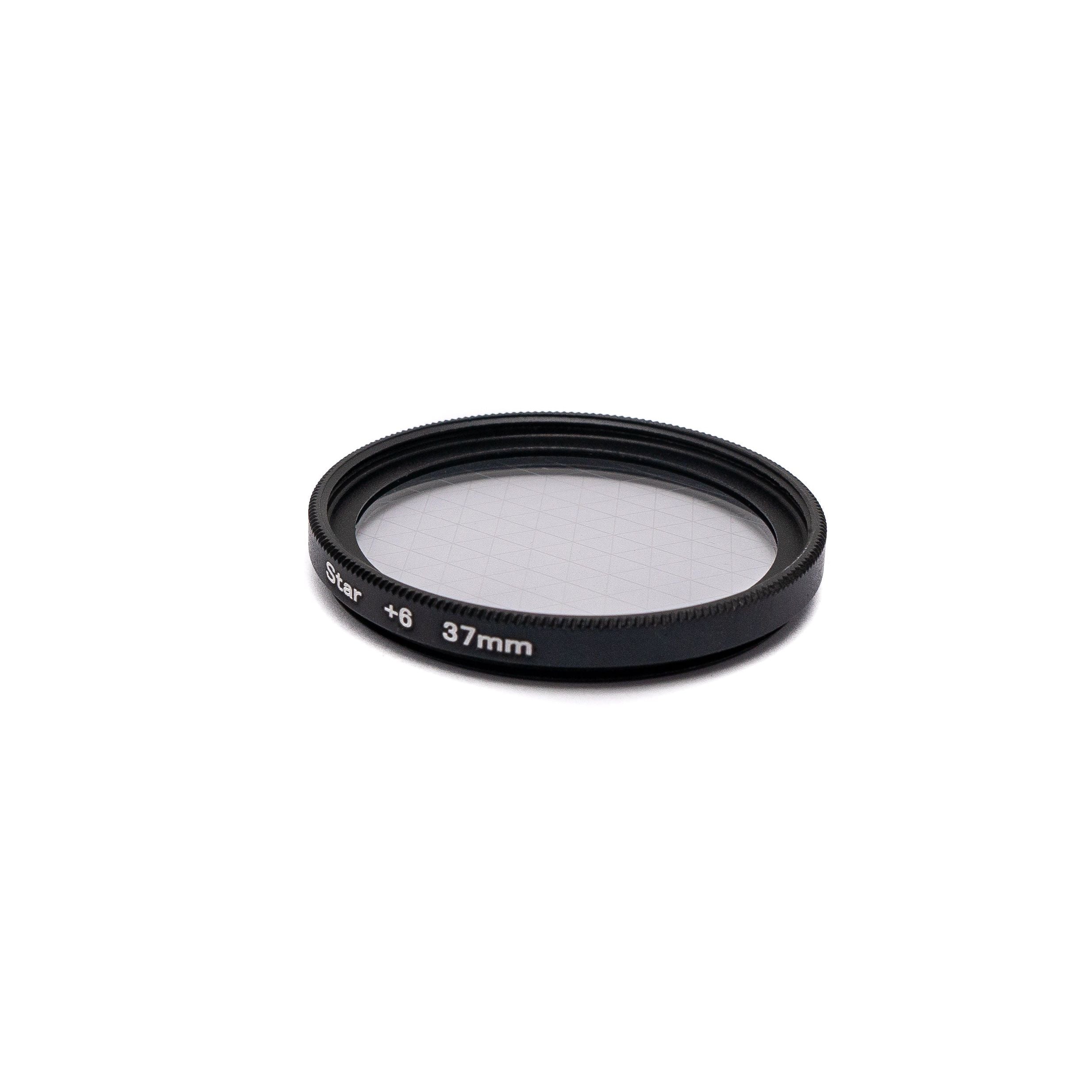 Stern Filter 6 Punkt 37 mm Star Light Linse Clip Für Smartphones Schwarz Sterneffekt