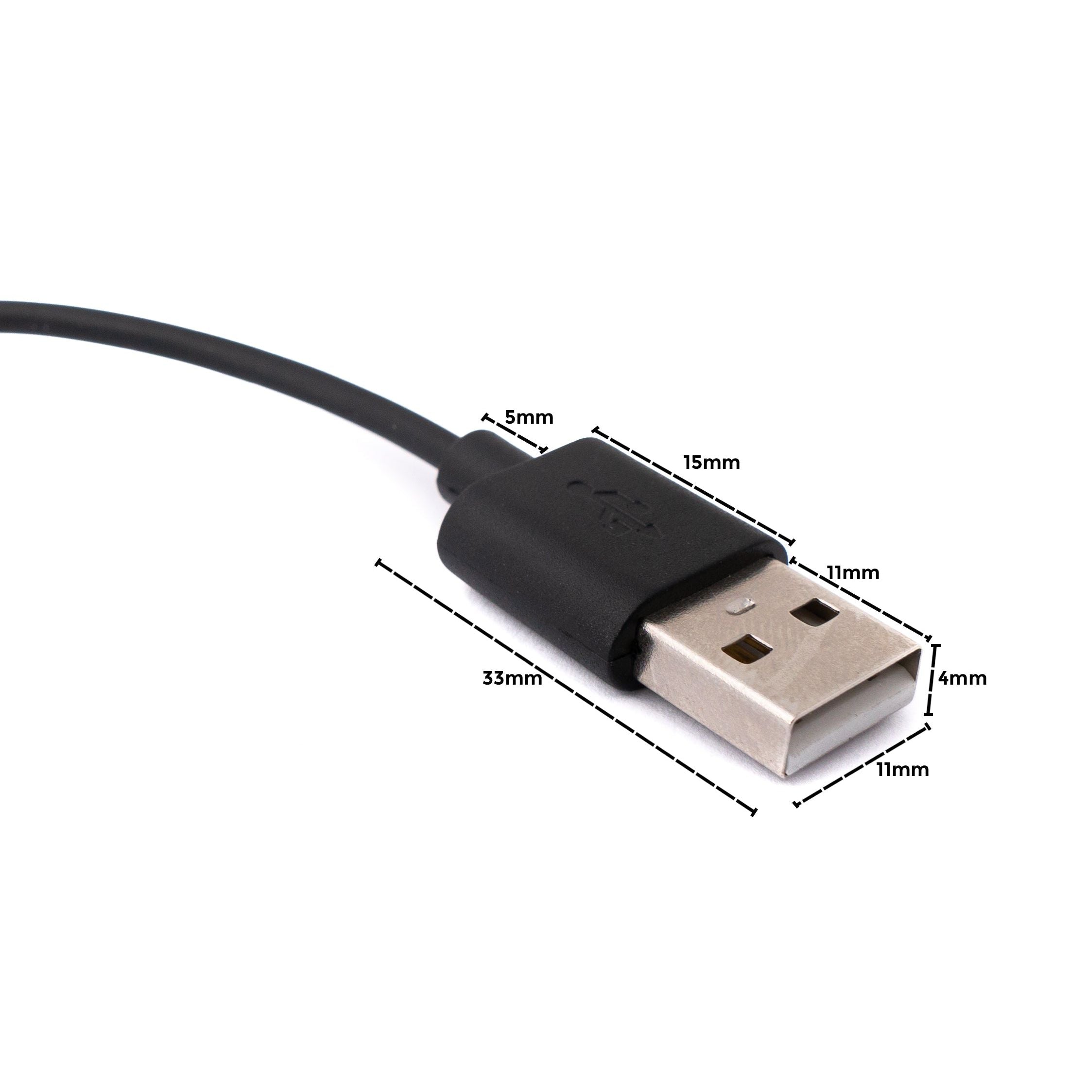 SYSTEM-S USB 2.0 Ladekabel 100 cm Für RealMe Watch S RMA 207 - Magnetische Halterung Und Schnelle Ladung