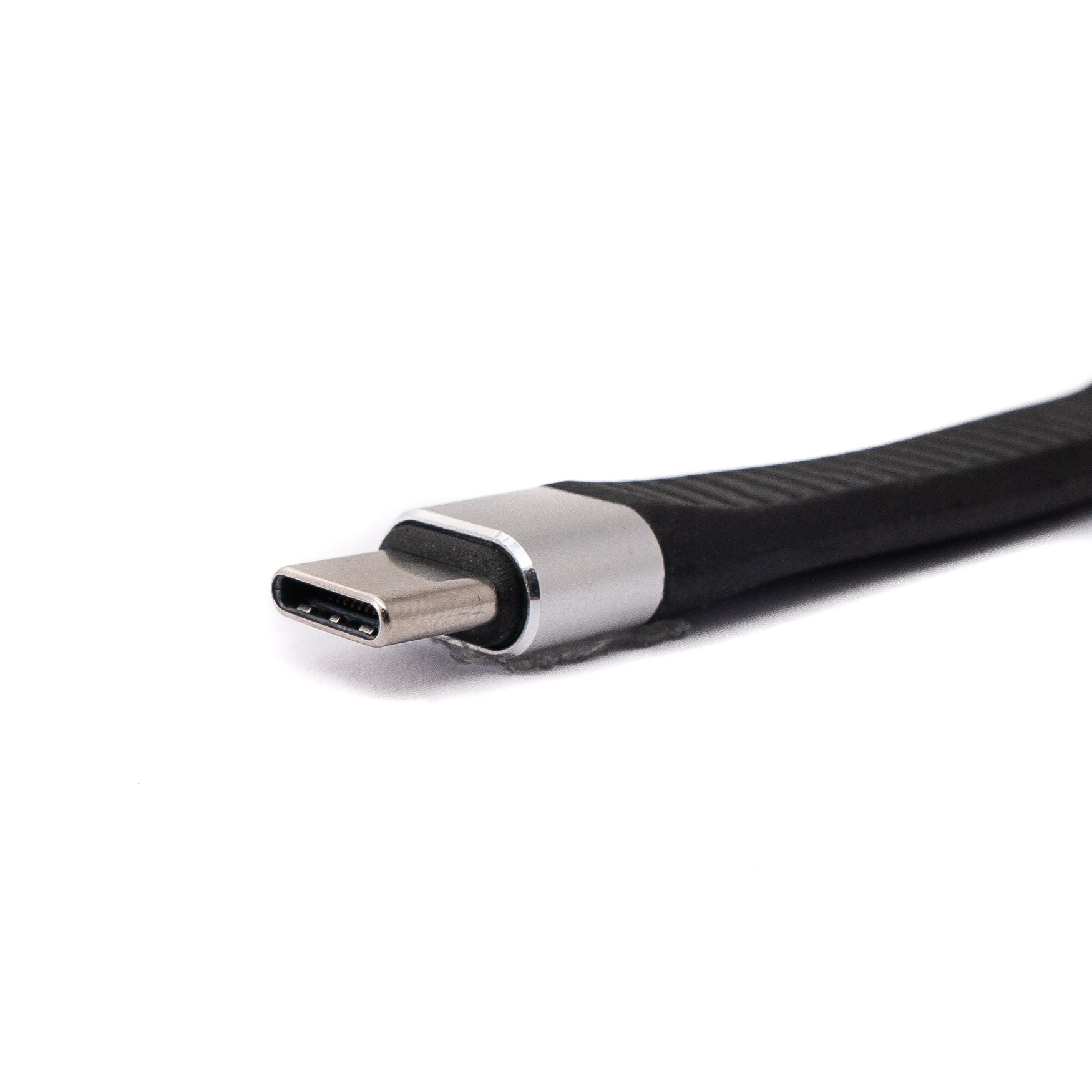 USB-C Kabel 100W Gen 2 Flach Von USB-C Zu USB-C Für Schnelles Laden Und Datenübertragung