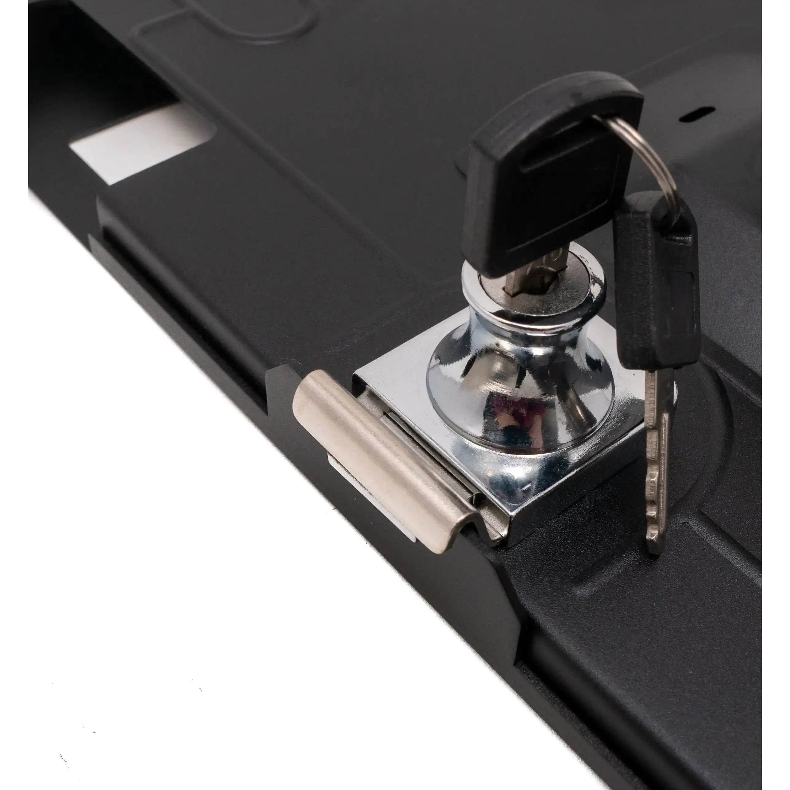 SYSTEM-S Tischständer 360° Halterung abschließbar für iPad Pro 11,0" (2018) in Schwarz