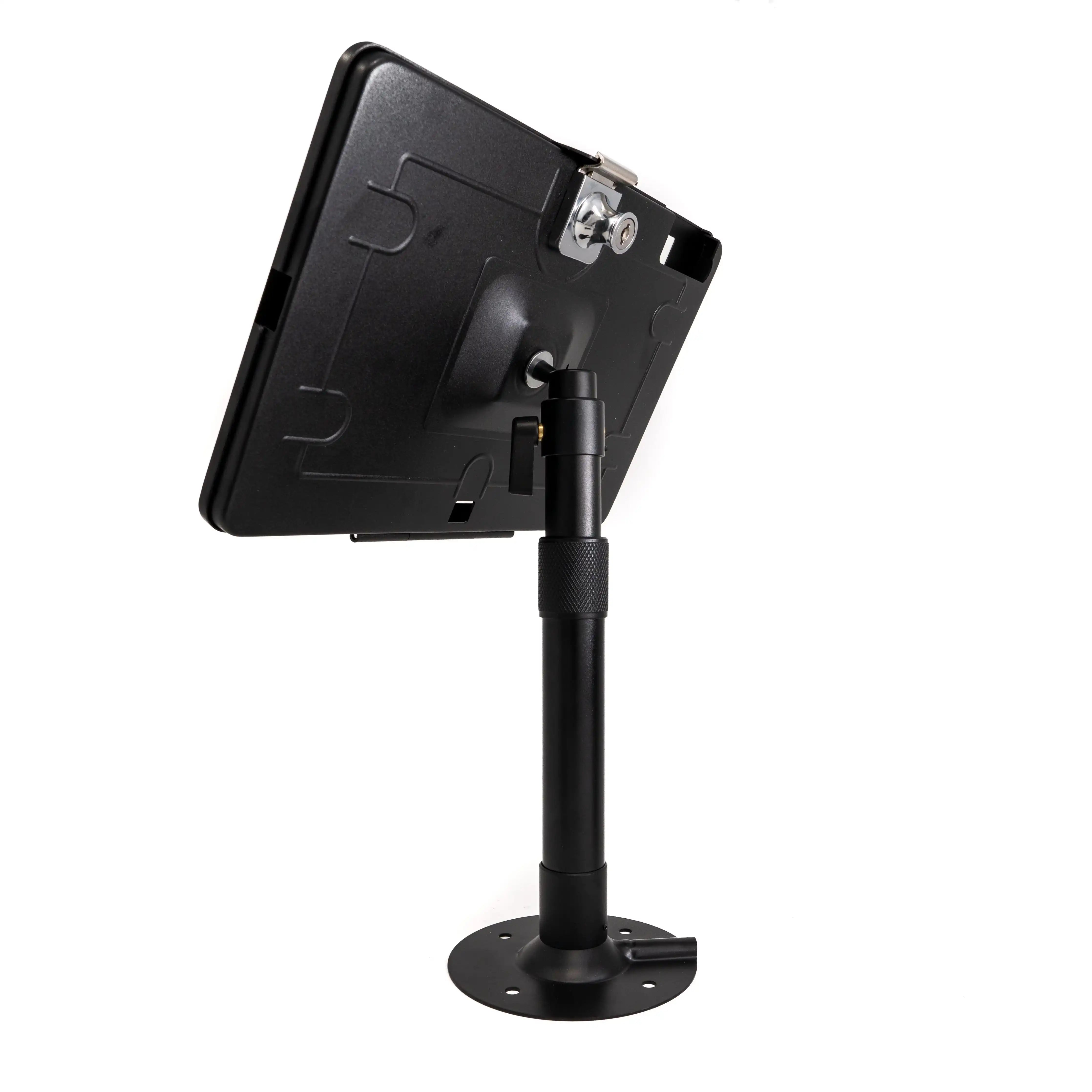 SYSTEM-S Tischständer 360° Halterung abschließbar für iPad Pro 11,0" (2018) in Schwarz