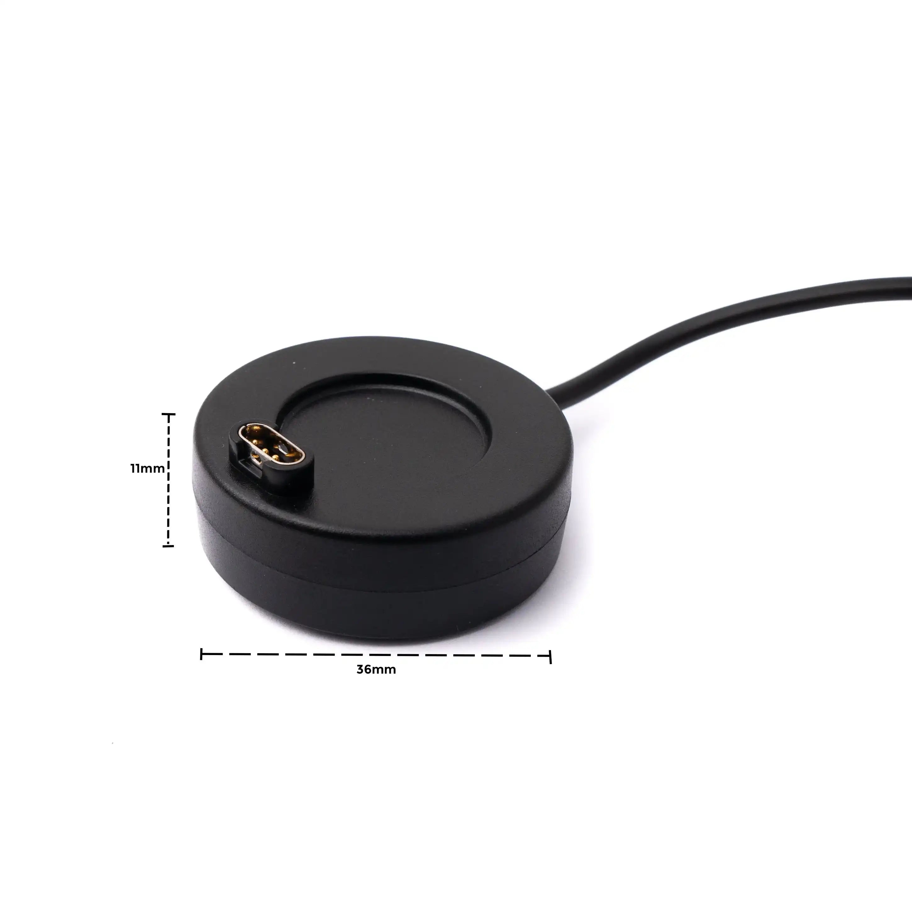 USB 2.0 Ladekabel 100 cm Für Garmin Venu Modelle 1 2 2S SQ Lily Smartwatch Schwarz