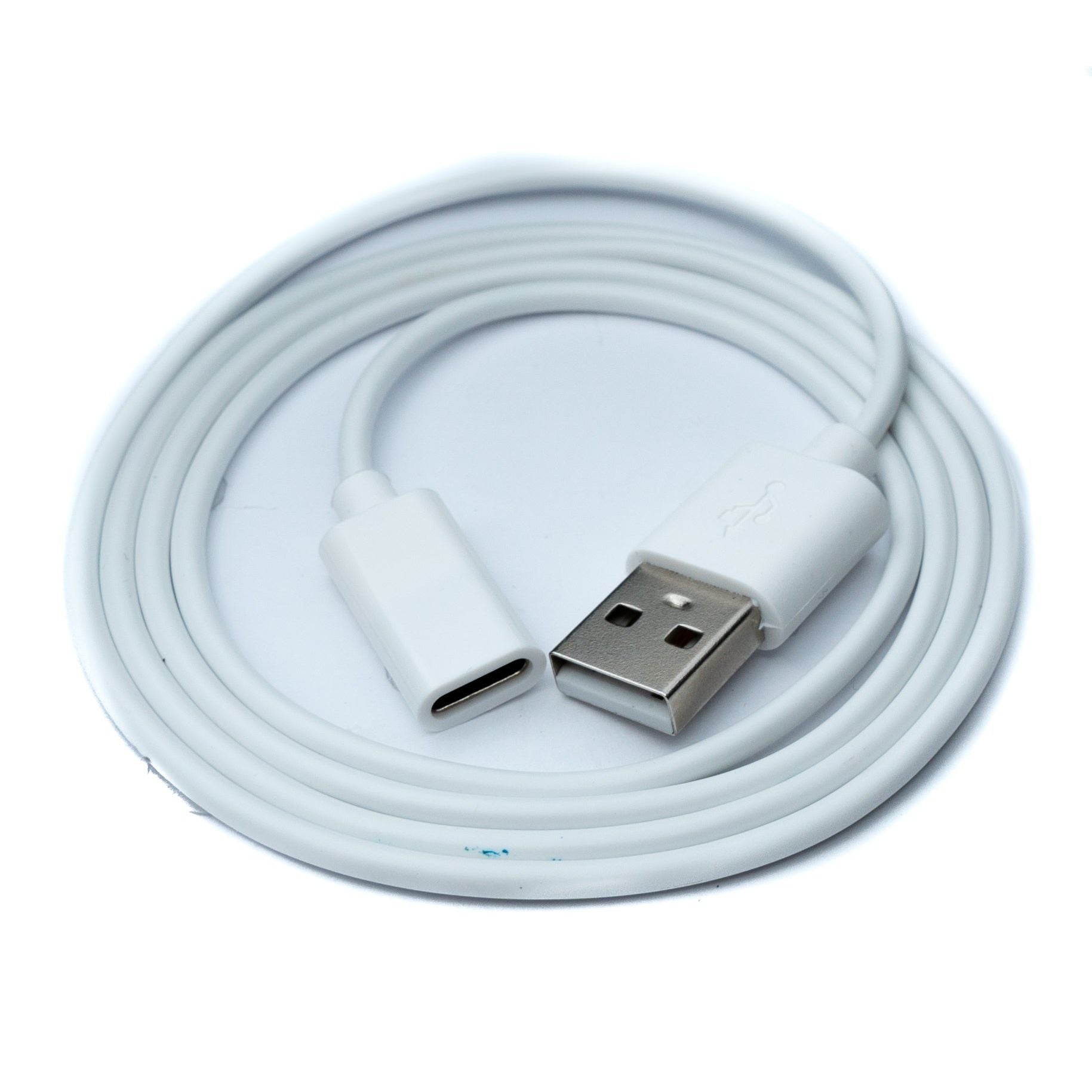 SYSTEM-S USB 2.0 Kabel 100 cm Ladekabel für Huawei M Pen 2 Pencil in Weiß