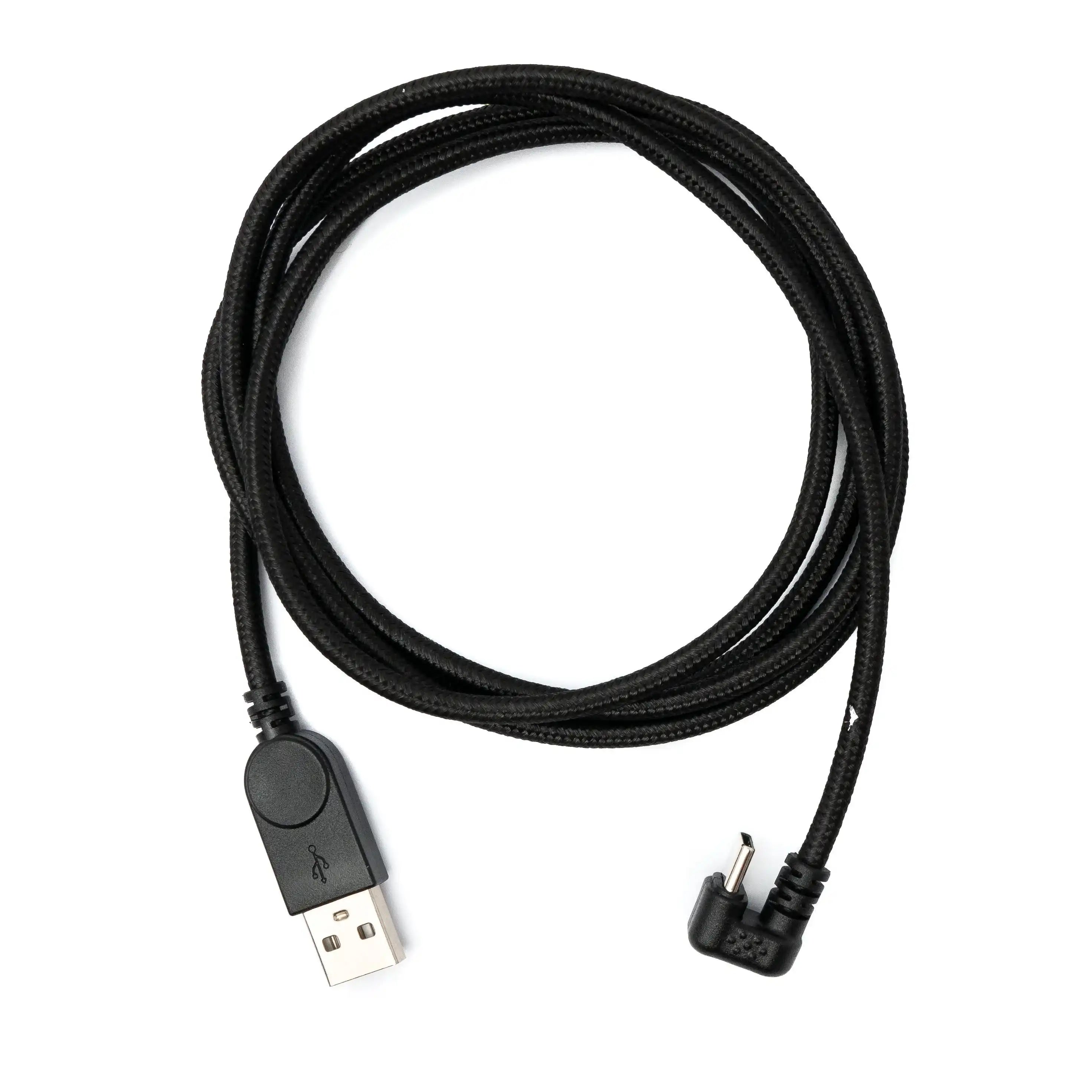 SYSTEM-S USB 3.1 U Turn Kabel Mit 180 Grad Biegung Typ C Auf USB Typ A Geflochten 150 cm
