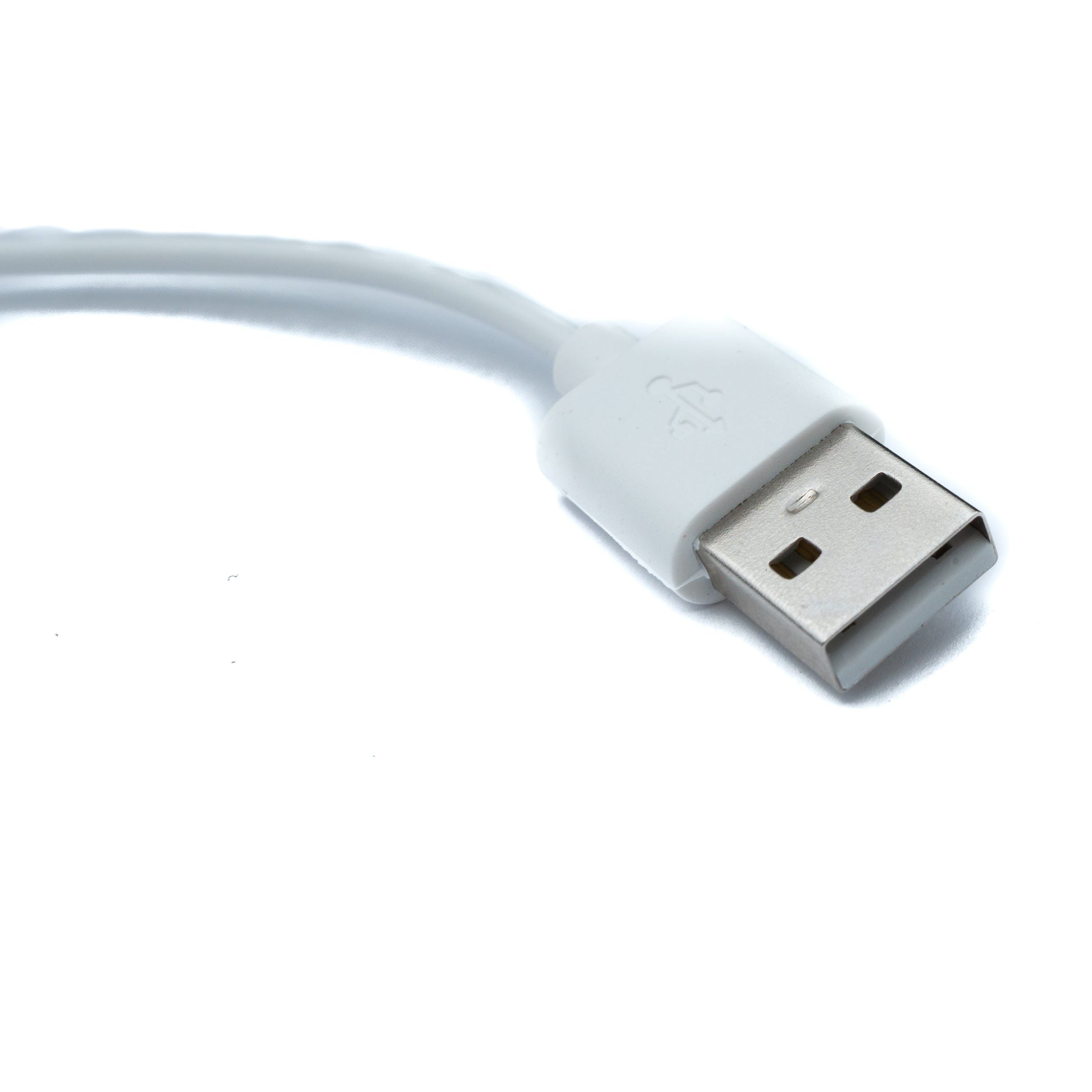 SYSTEM-S USB 2.0 Kabel 100 cm Ladekabel für Huawei M Pen 2 Pencil in Weiß