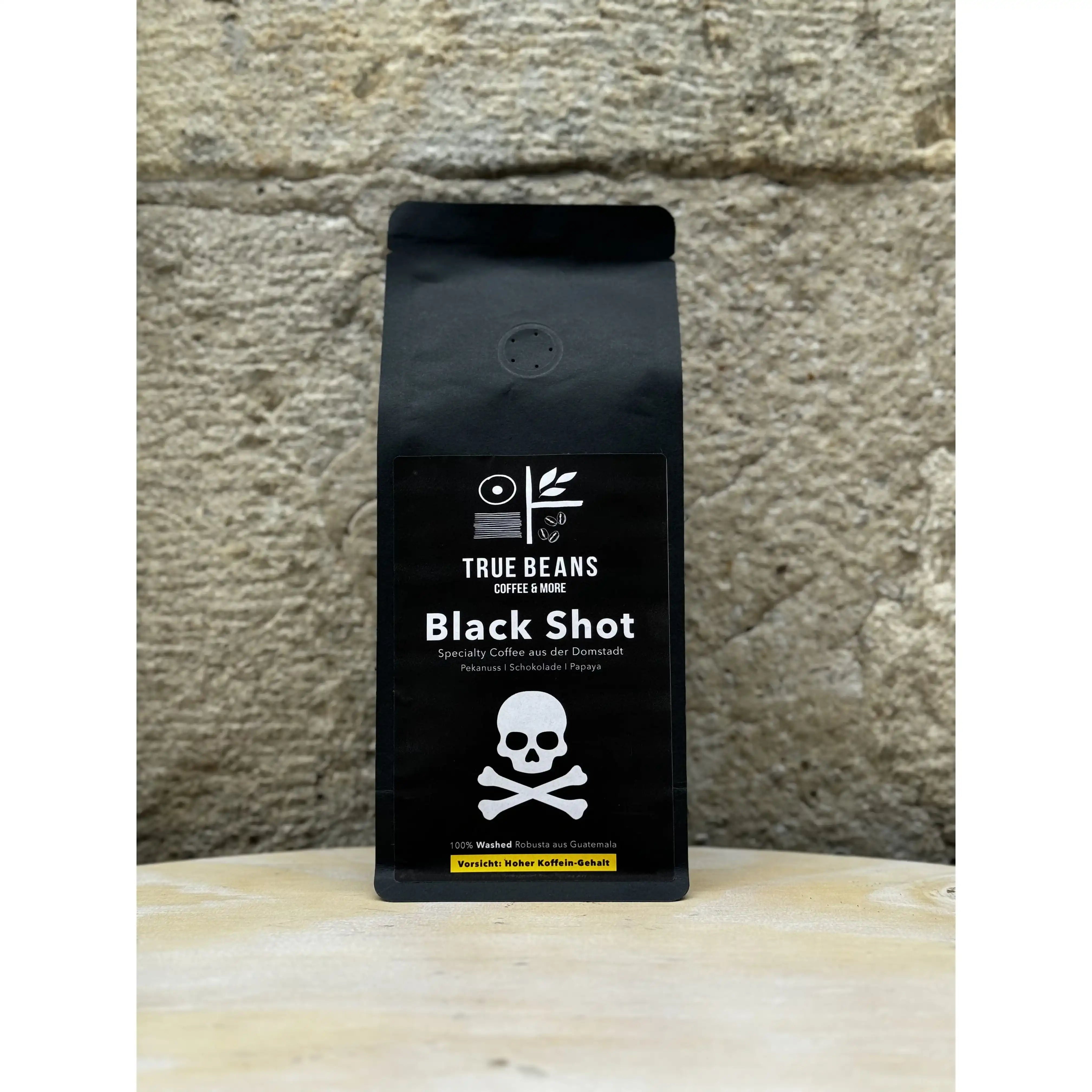 Black Shot I 100% Robusta/Canephora by True Beans Kaffeerösterei Köln