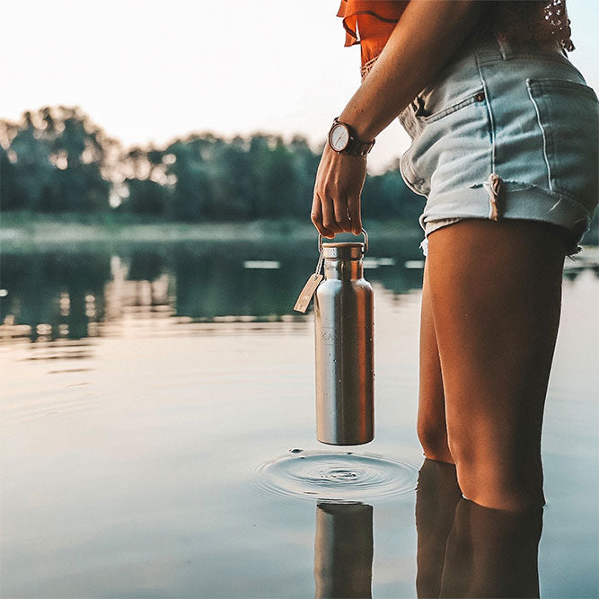 Isolierflasche Outdoor Edelstahl 750ml Doppelwandige Mit Vakuumisolierung Trinkflasche Für Heiße Kalte Getränke