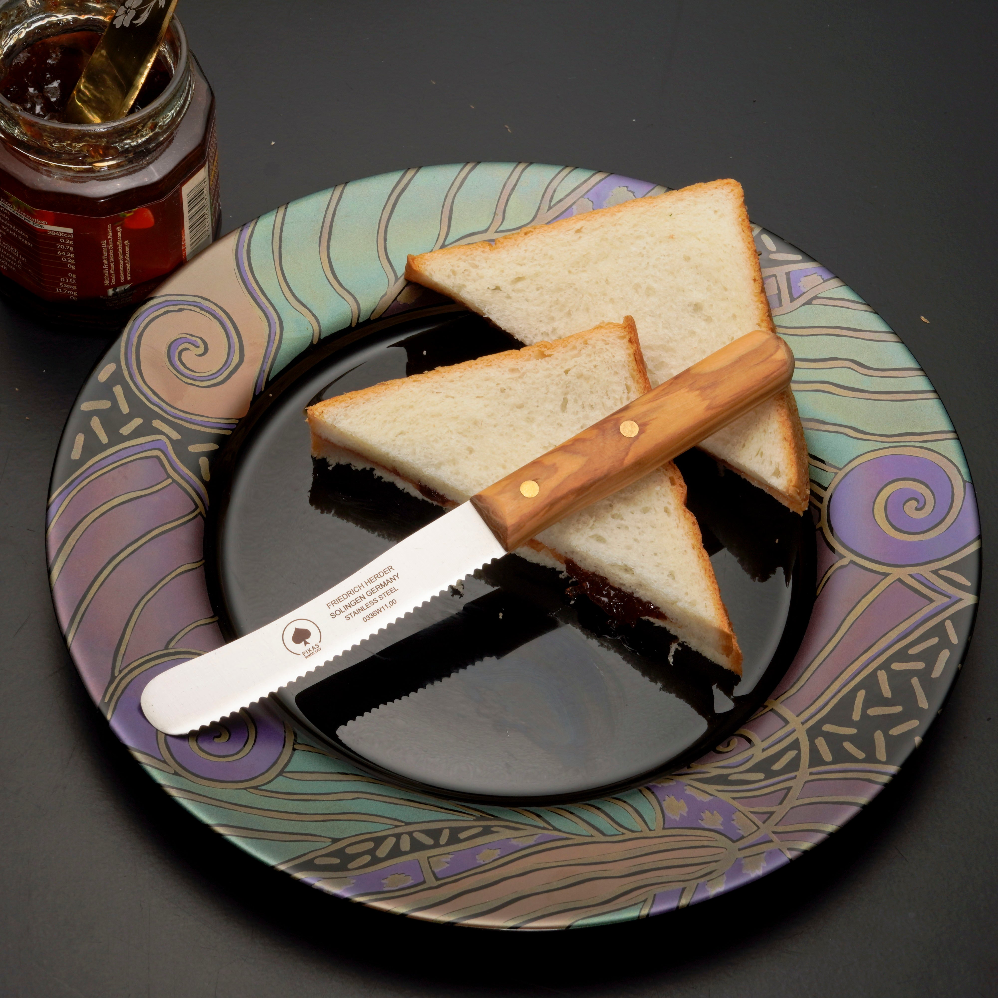 Buckelsmesser Frühstücksmesser Pikas Handgefertigt In Traditioneller Und Moderner Schleiftechnik Für Anhaltende Schärfe