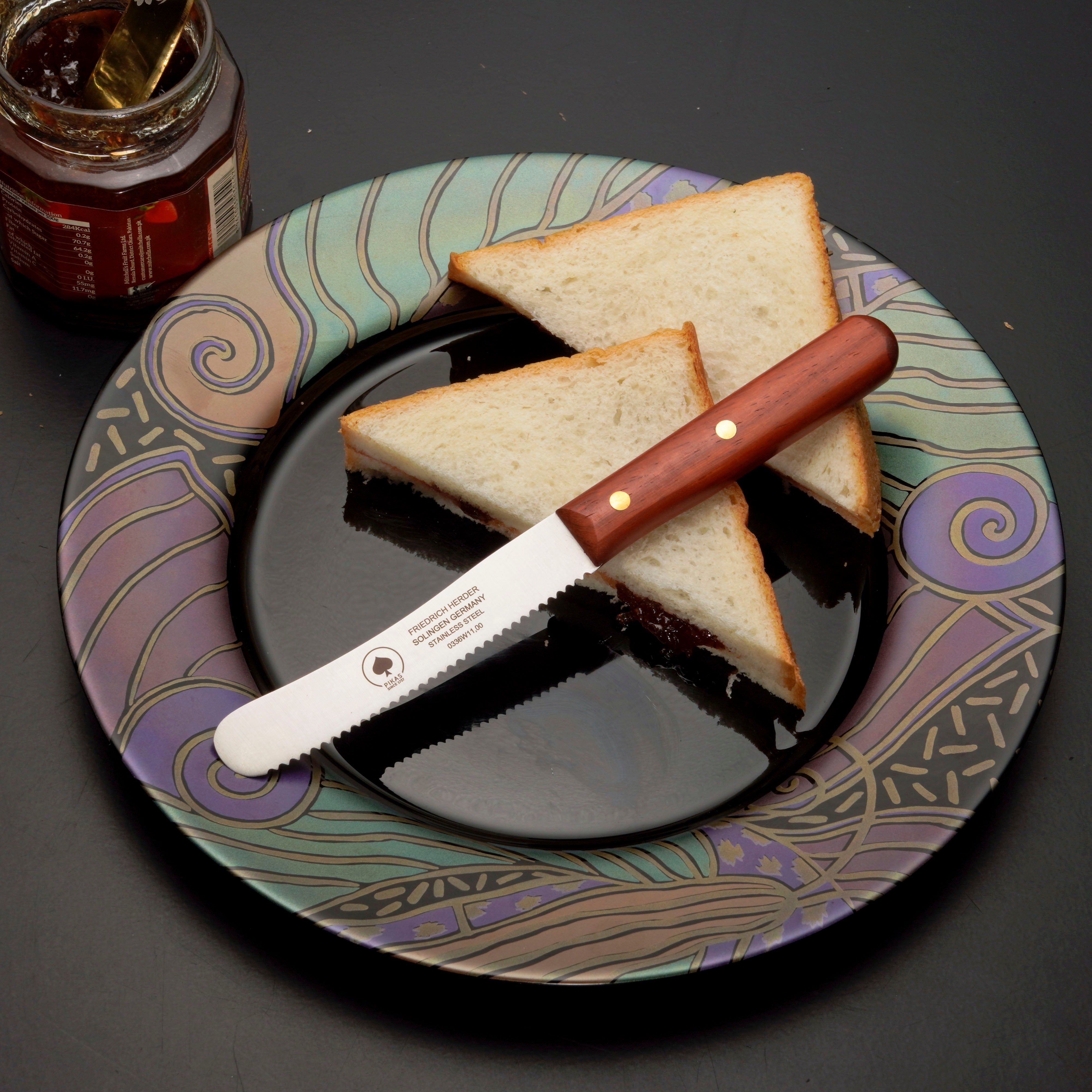 Buckelsmesser Frühstücksmesser Pikas Handgefertigt In Traditioneller Und Moderner Schleiftechnik Für Anhaltende Schärfe