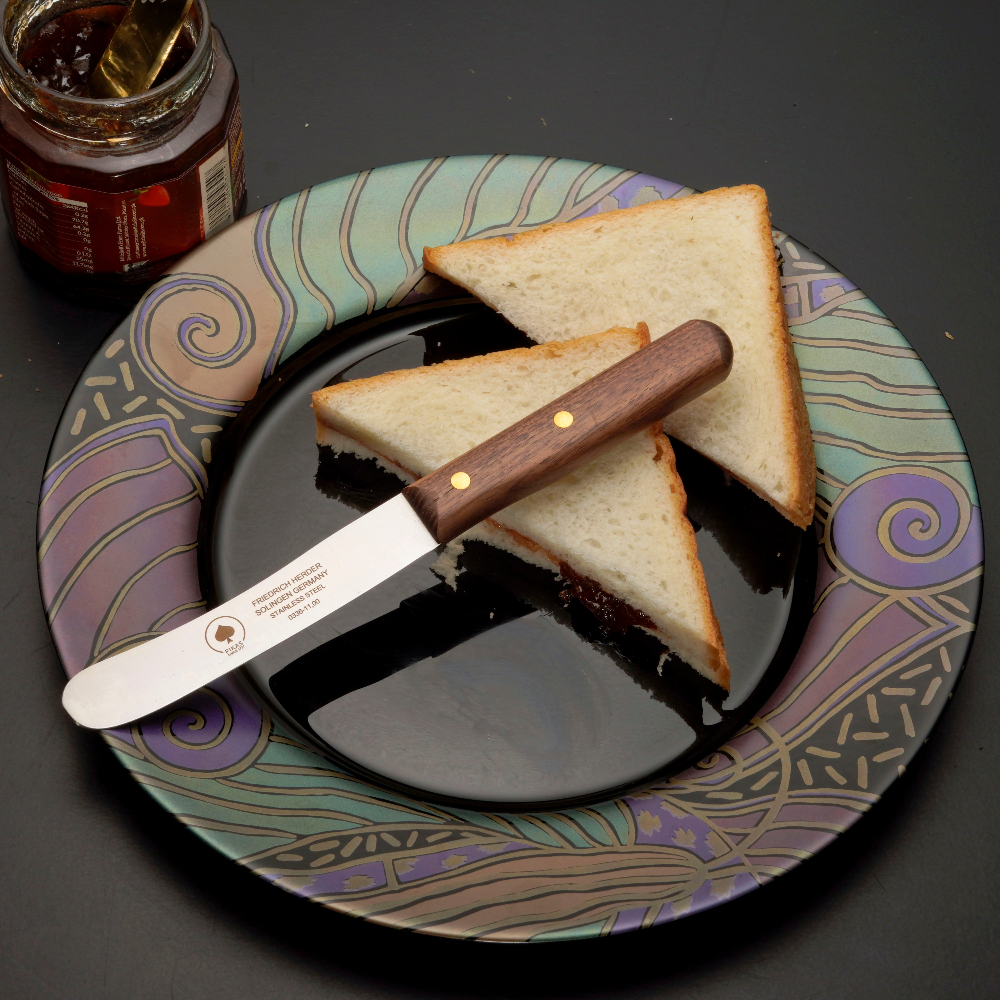 Buckelsmesser Frühstücksmesser Pikas Handgefertigt In Traditioneller Und Moderner Schleiftechnik Für Anhaltende Schärfe