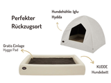 SABRO Hundehöhlen-Bundle | KUDDE + Iglu Hydda