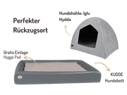 Hundehöhlen-Bundle | KUDDE + Iglu Hydda