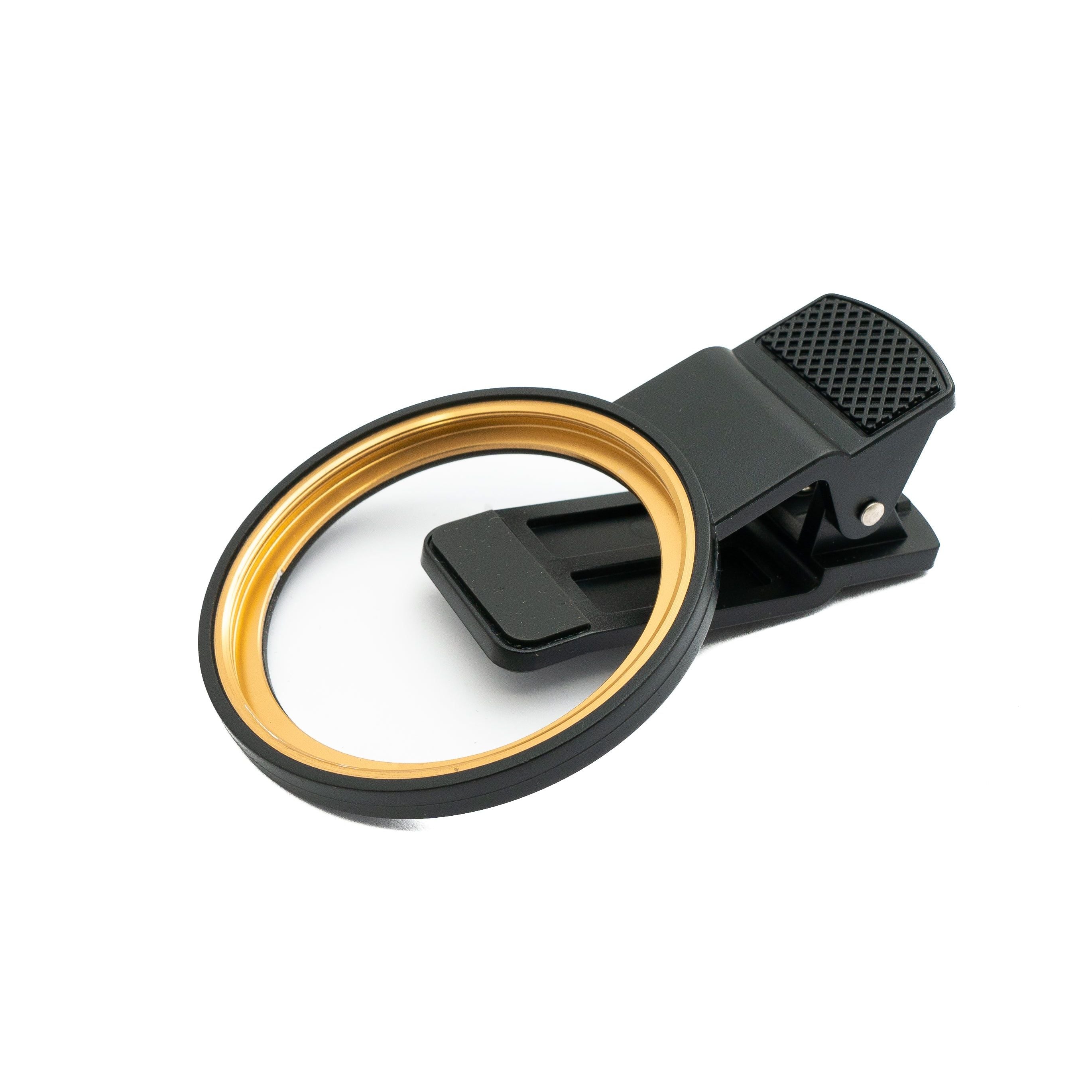 Foto Clip 52mm Kompatibel Mit Effektlinsen Gewinde Objektiv Für Smartphone Schwarz Premium